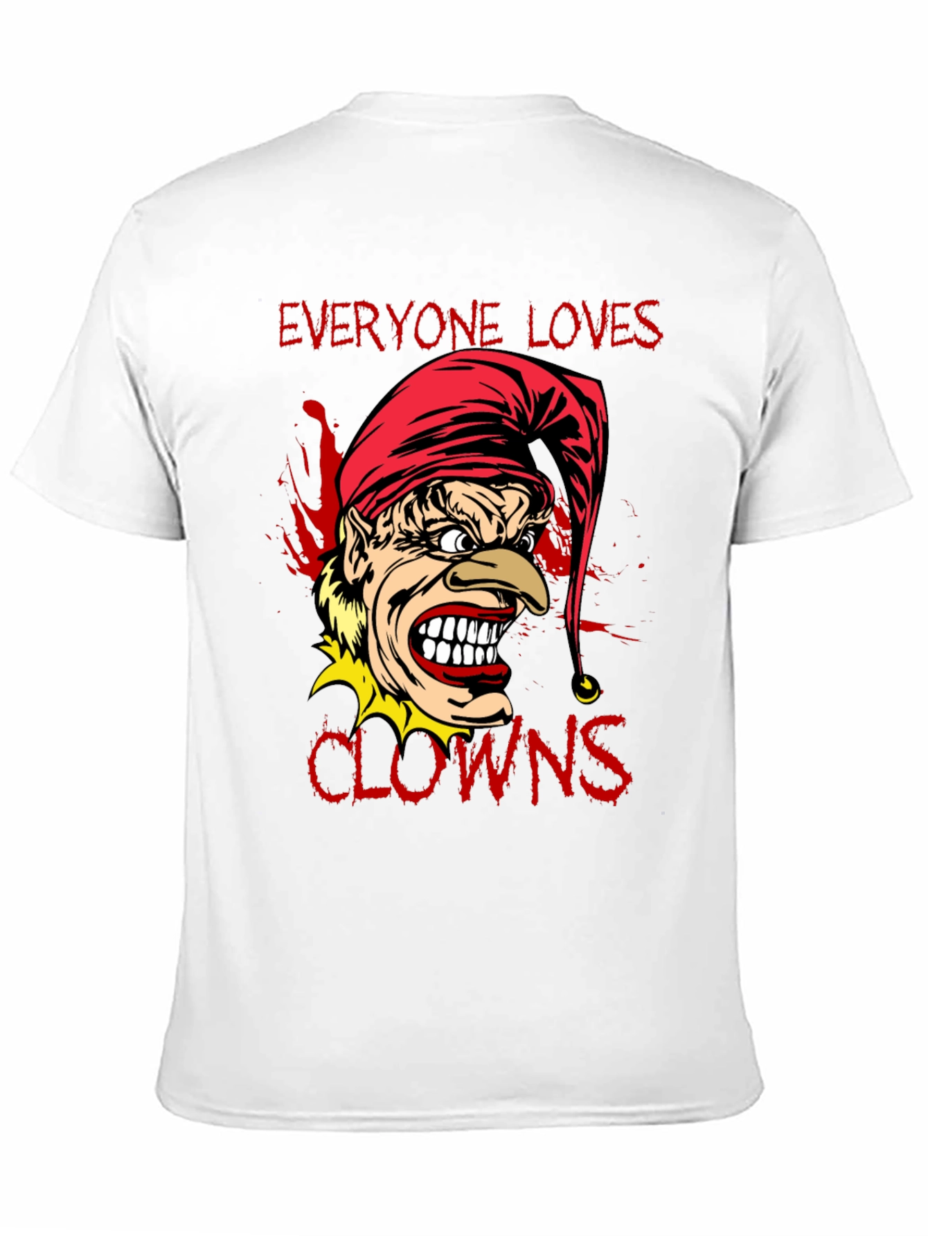 Everyone Loves Clowns Graphic Tee - Black