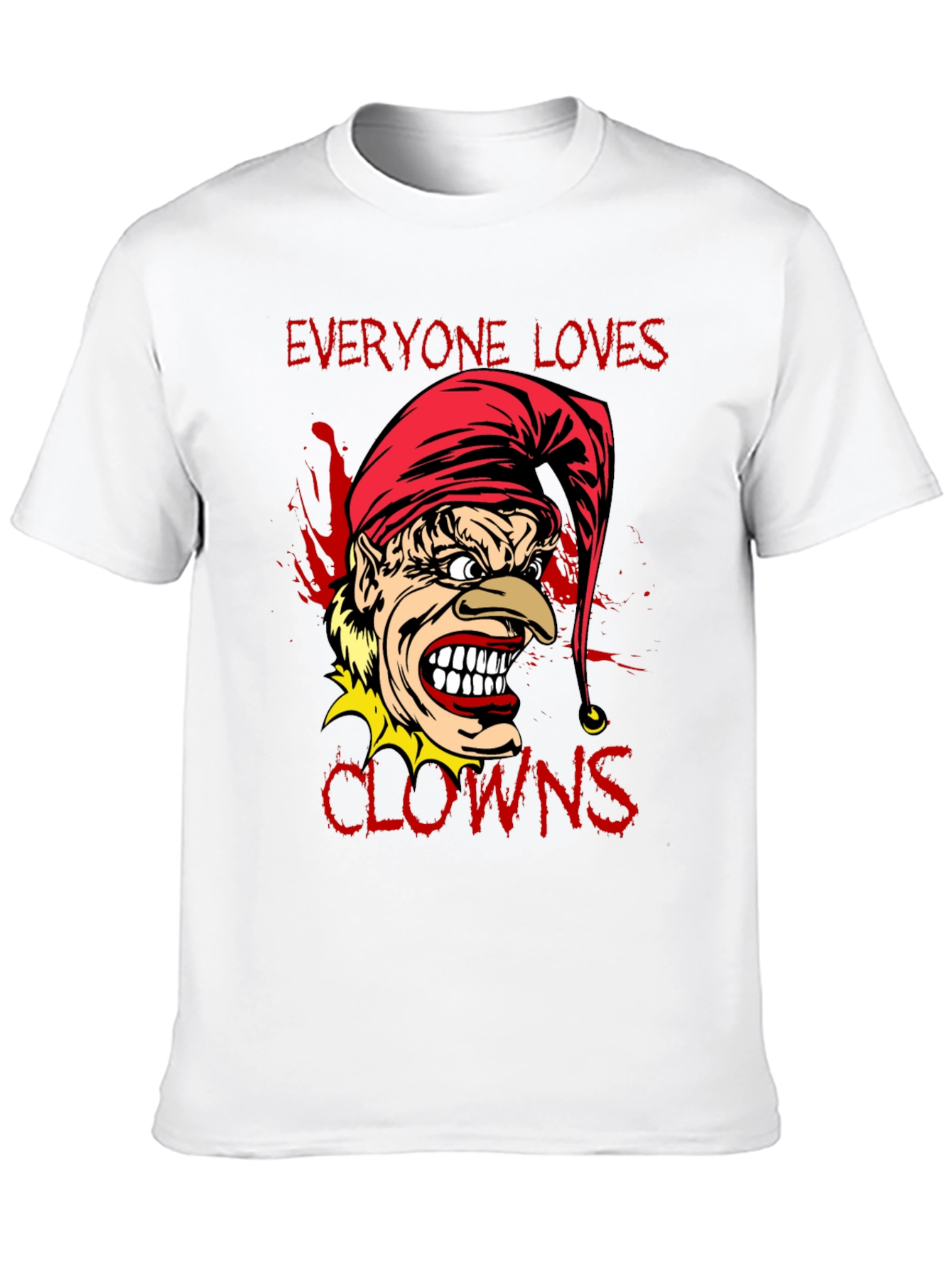 Everyone Loves Clowns Graphic Tee - Black