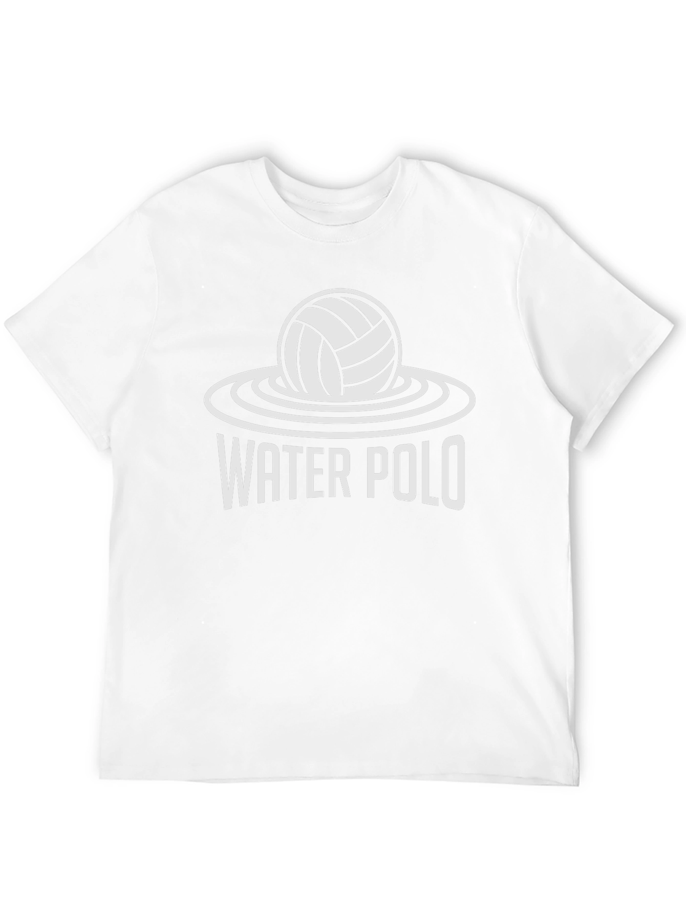 Water Polo Graphic T-Shirt - Black Cotton Tee