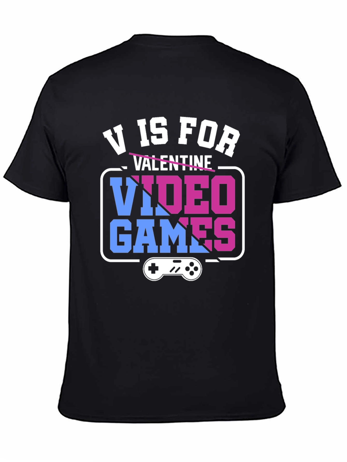 V is for Video Games Graphic Tee