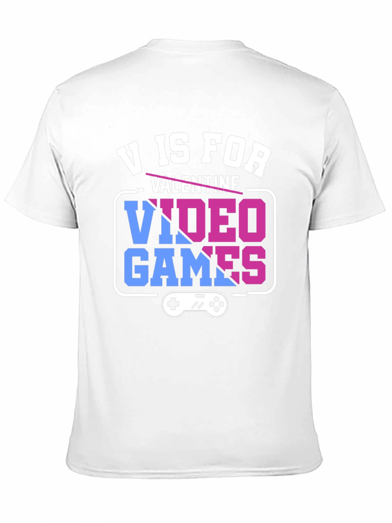 V is for Video Games Graphic Tee