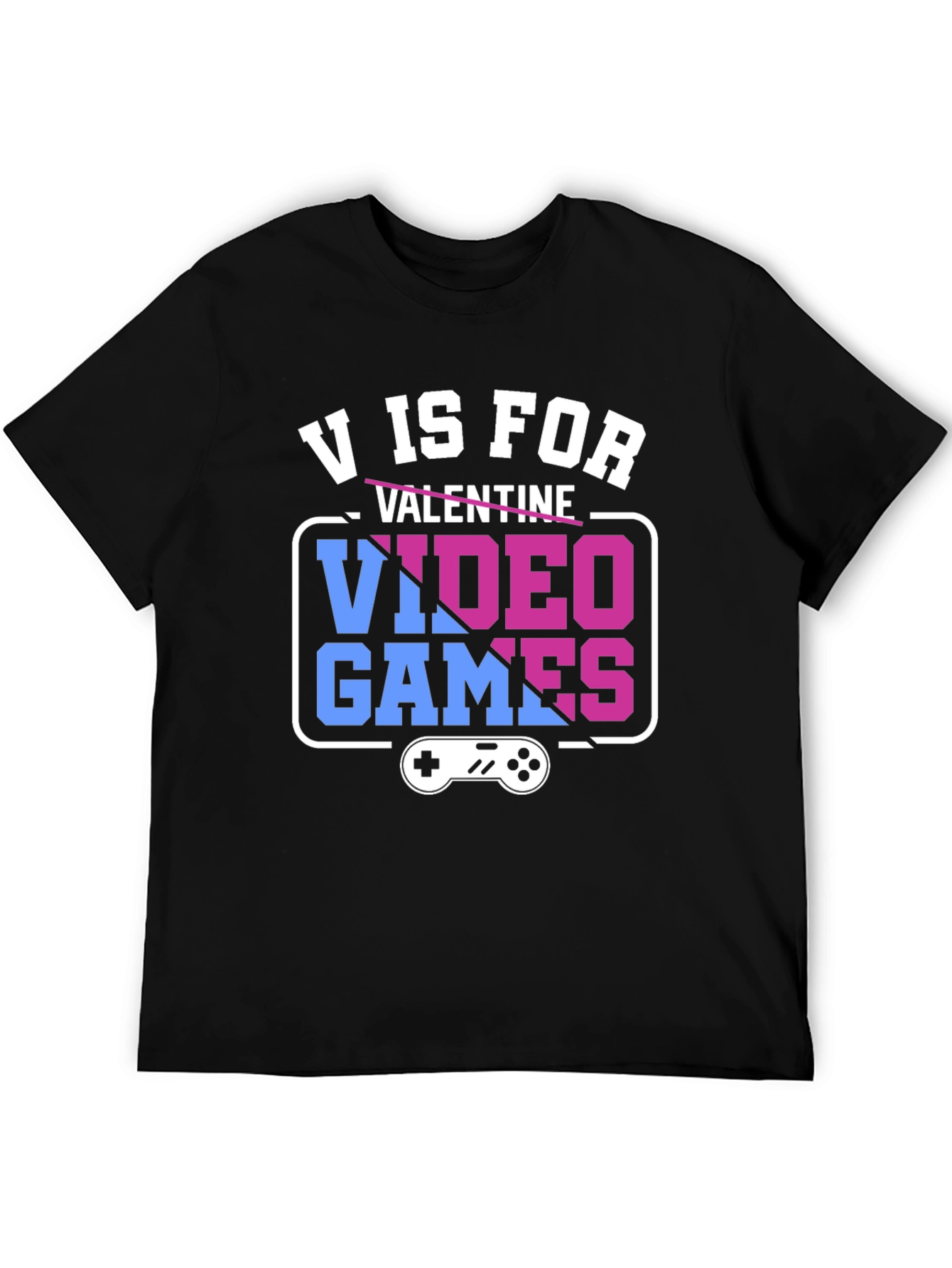 V is for Video Games Graphic Tee
