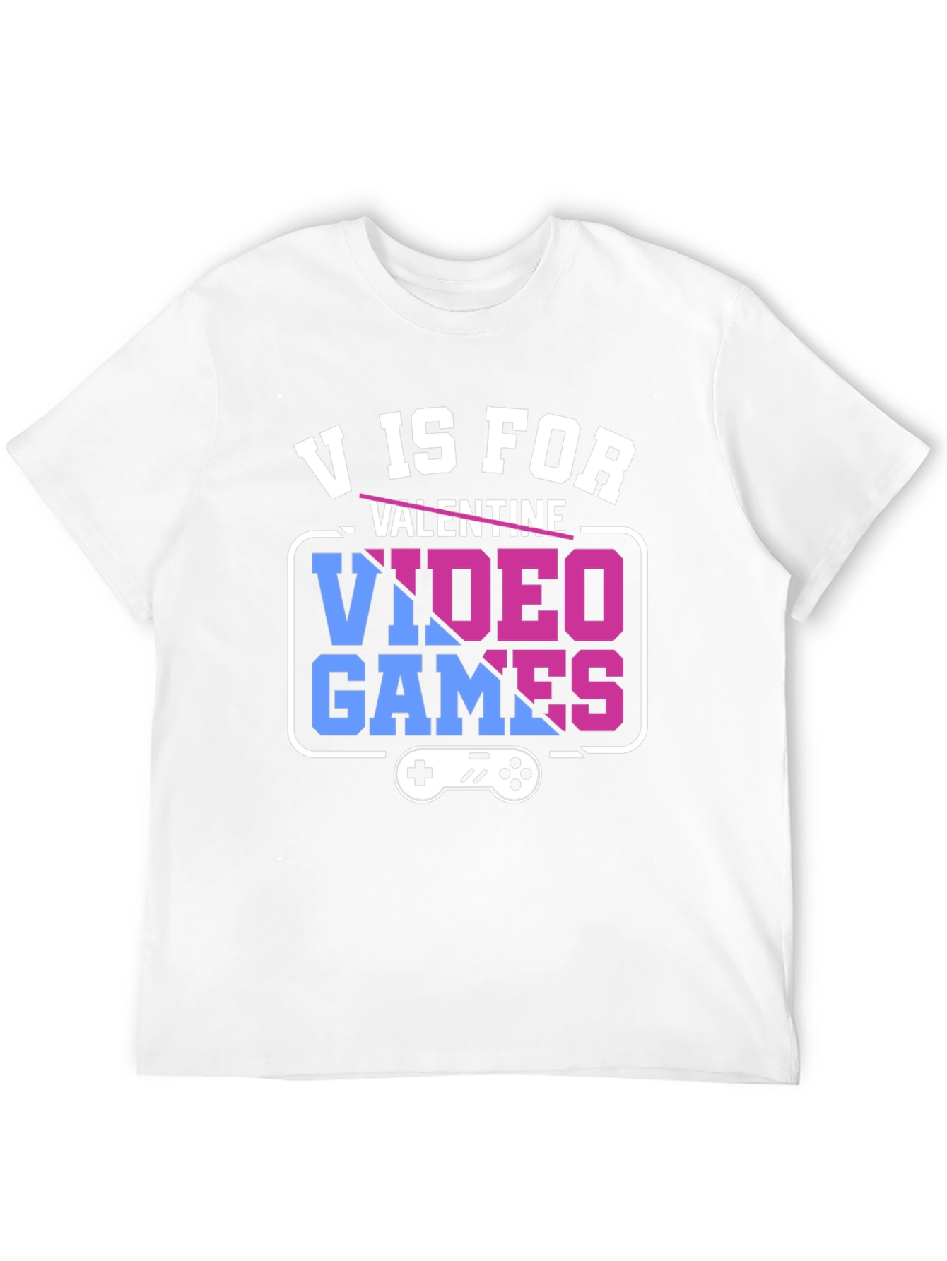V is for Video Games Graphic Tee