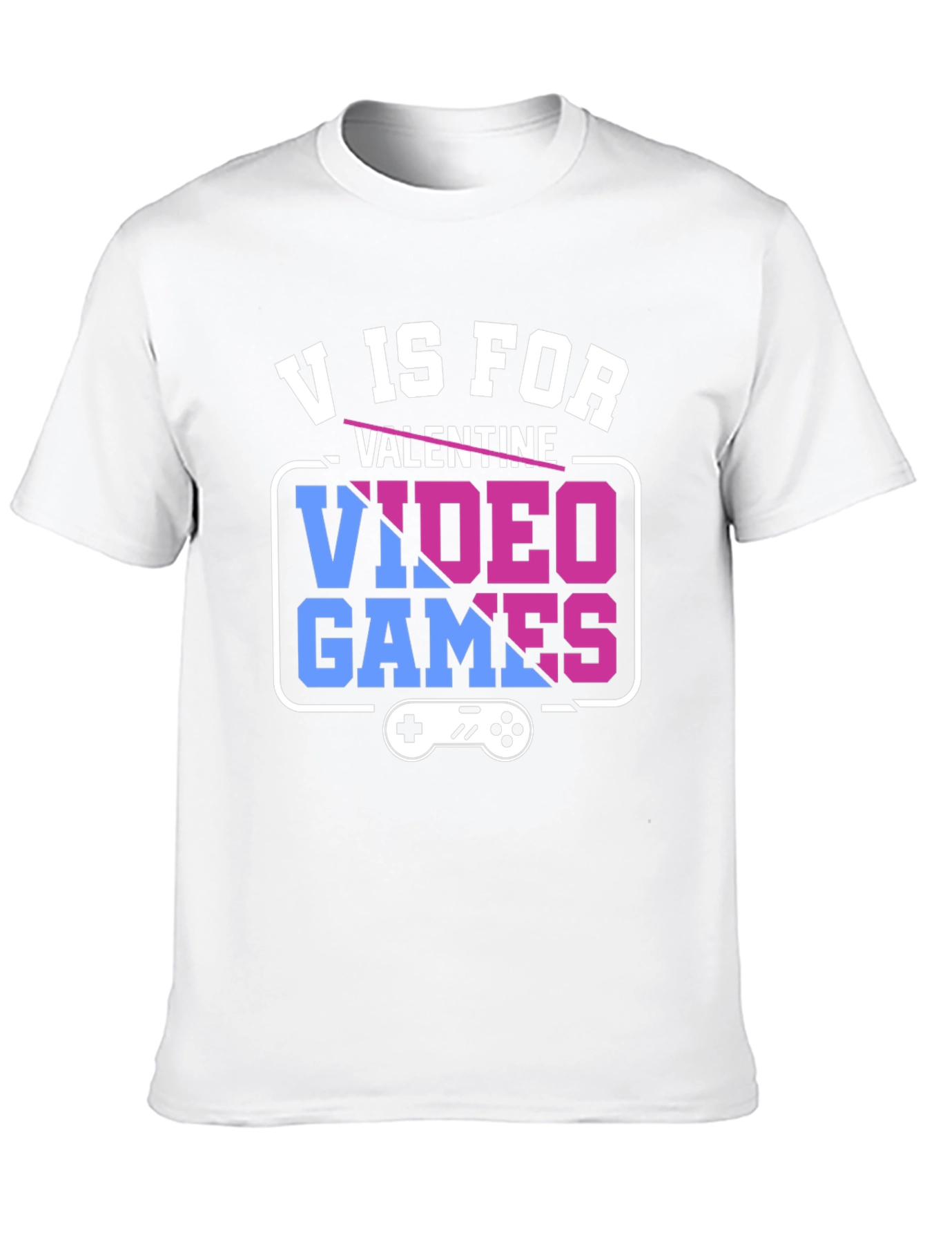 V is for Video Games Graphic Tee