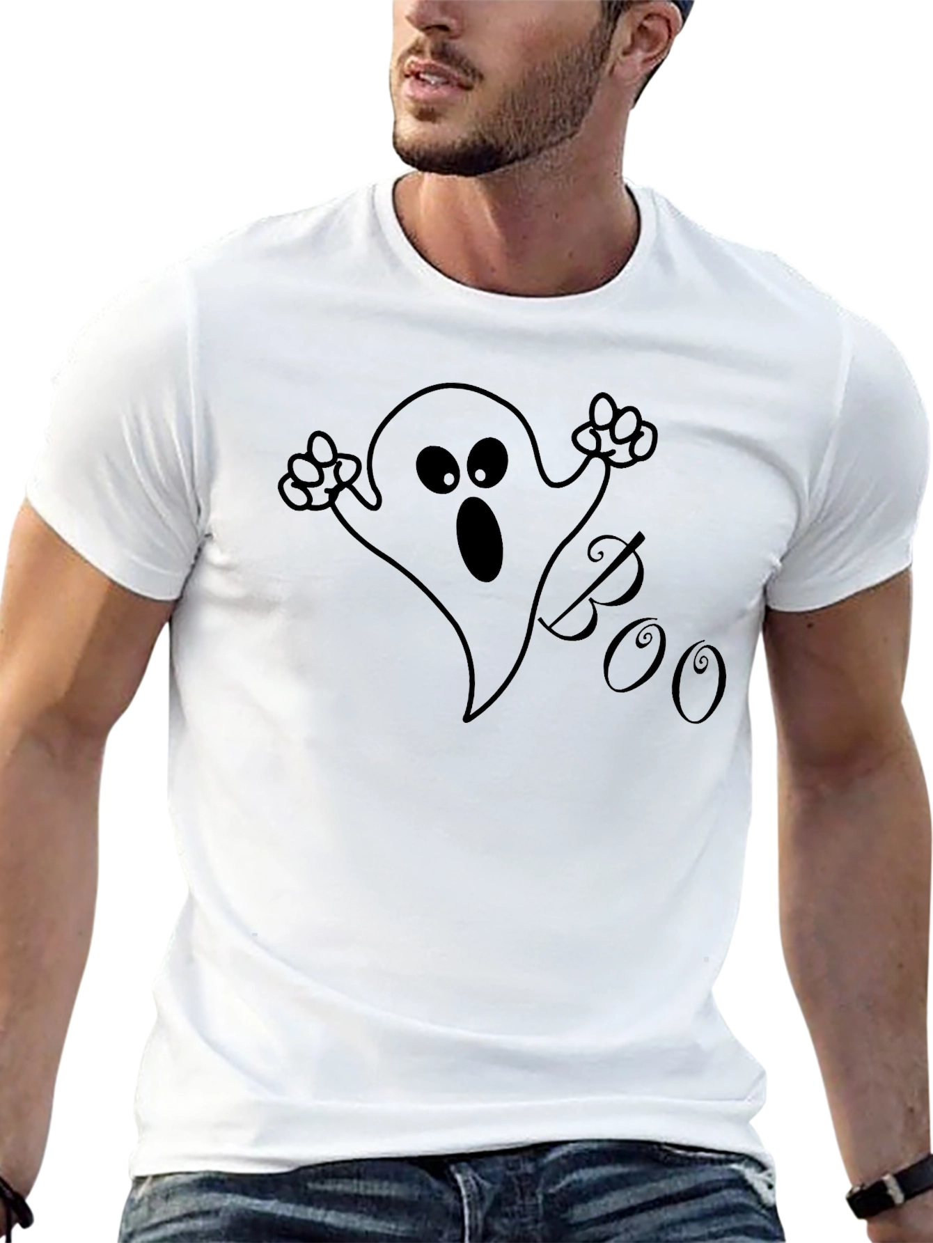 Halloween Ghost Boo T-Shirt