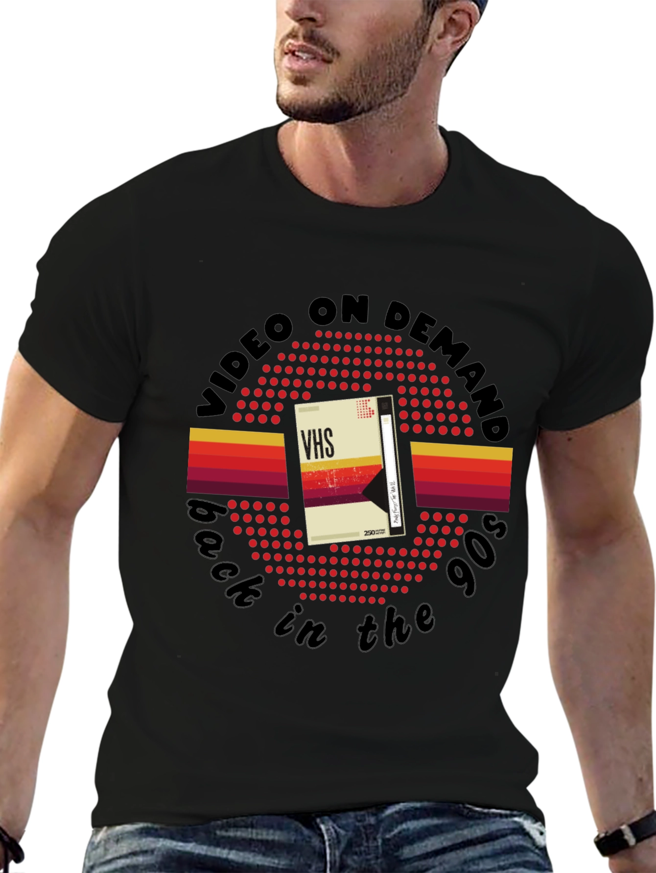 Retro VHS Cassette T-Shirt - 90s Throwback Tee