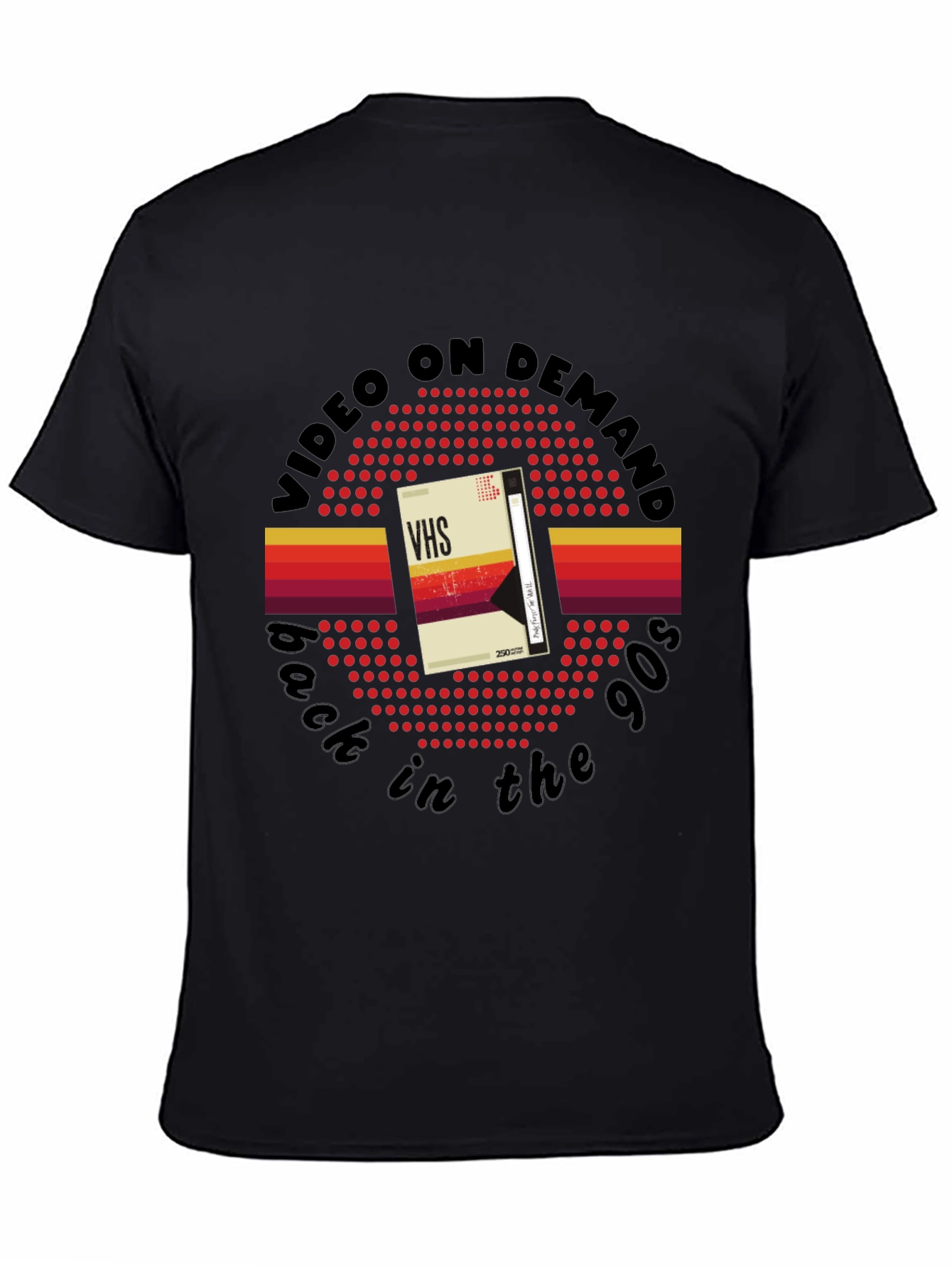 Retro VHS Cassette T-Shirt - 90s Throwback Tee
