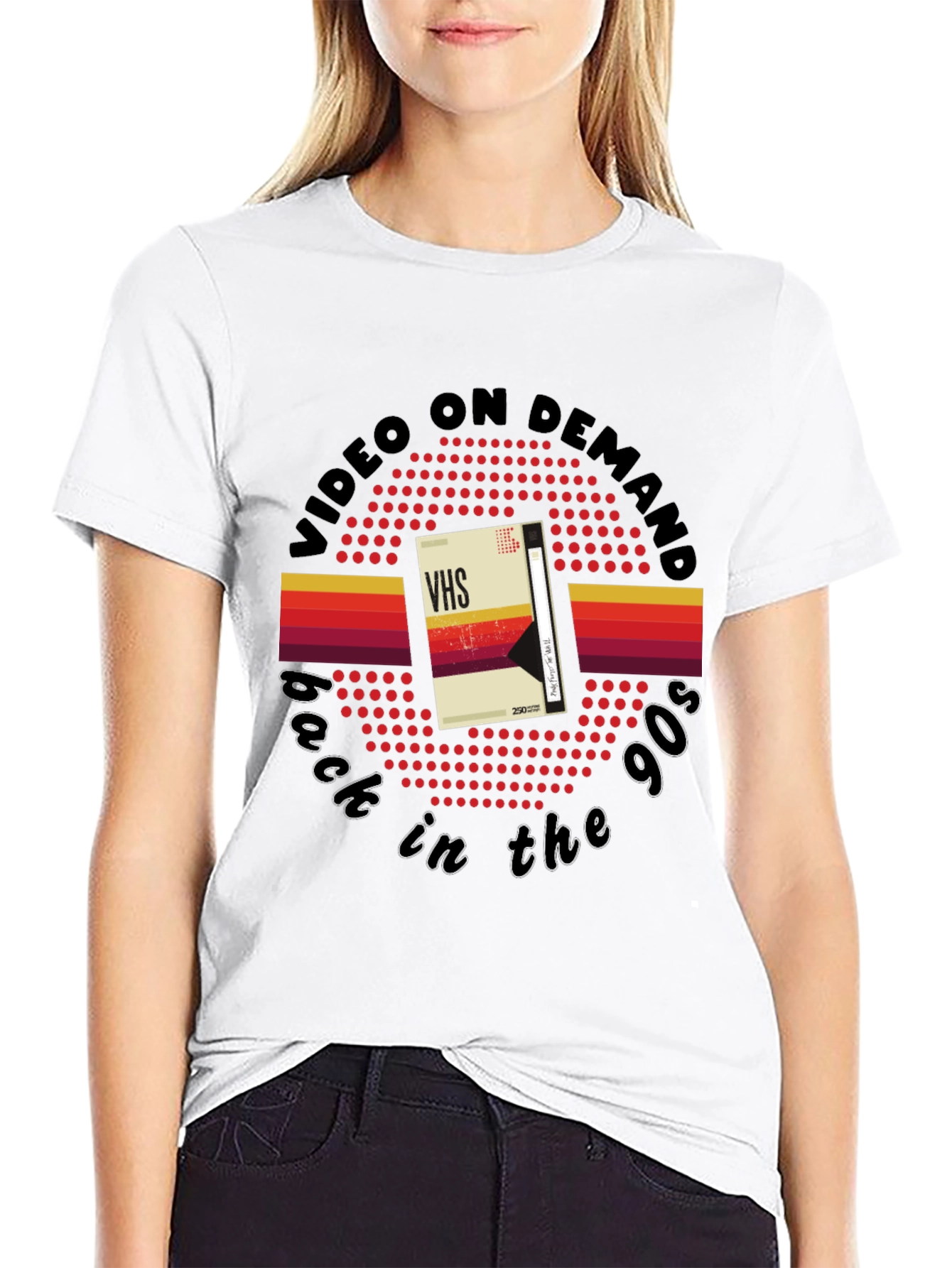 Retro VHS Cassette T-Shirt - 90s Throwback Tee