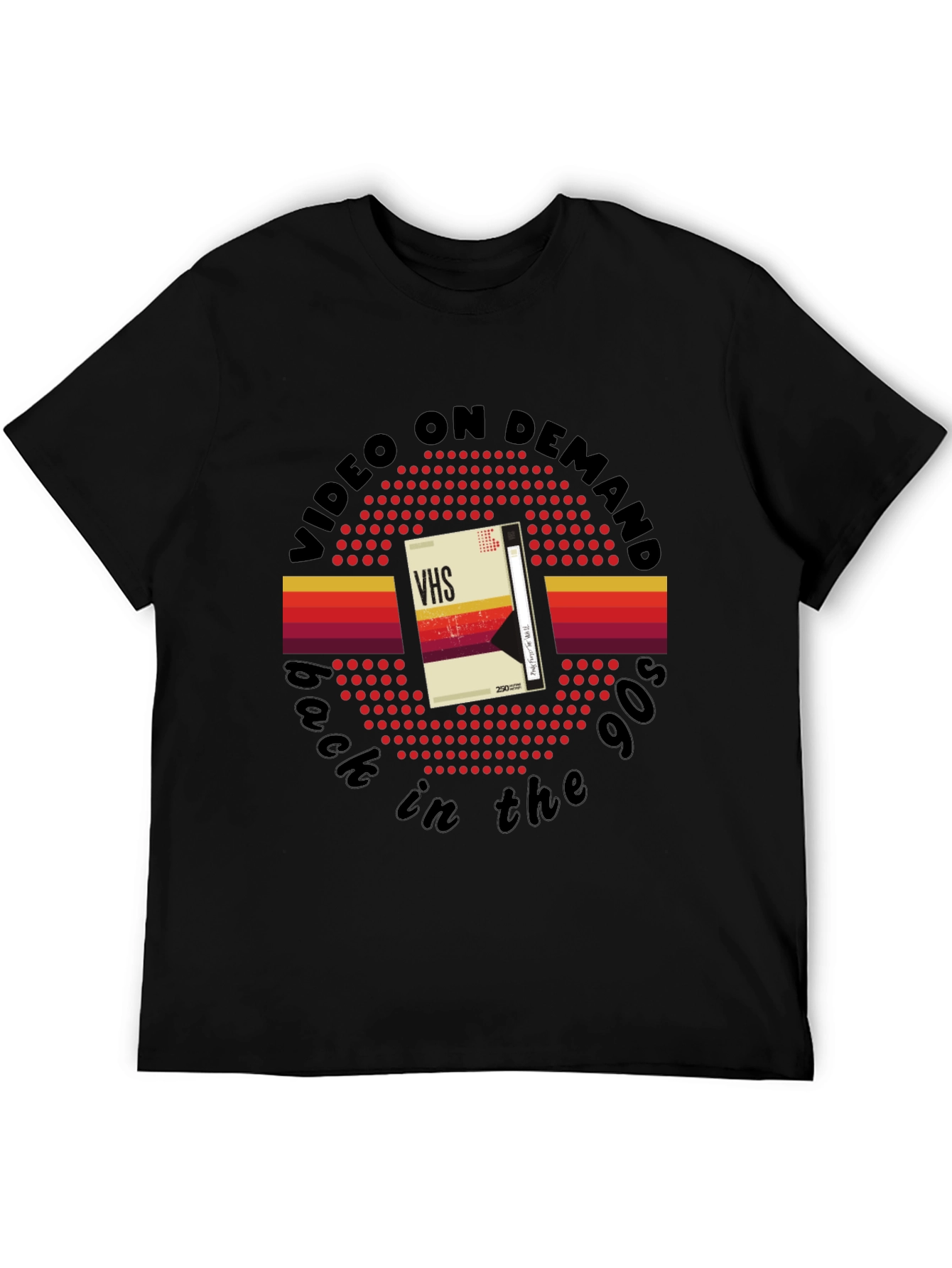 Retro VHS Cassette T-Shirt - 90s Throwback Tee