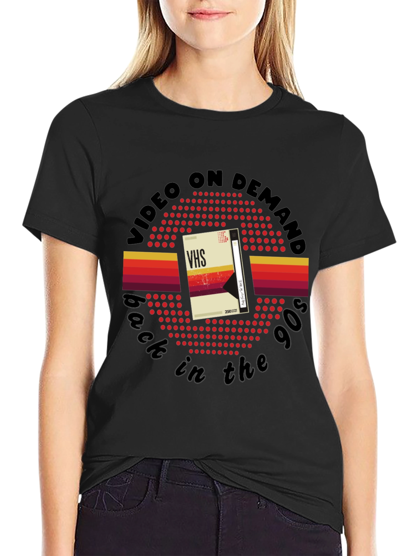 Retro VHS Cassette T-Shirt - 90s Throwback Tee