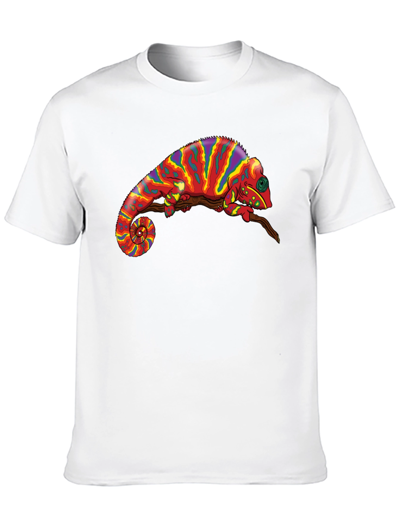 Psychedelic Chameleon Graphic Tee