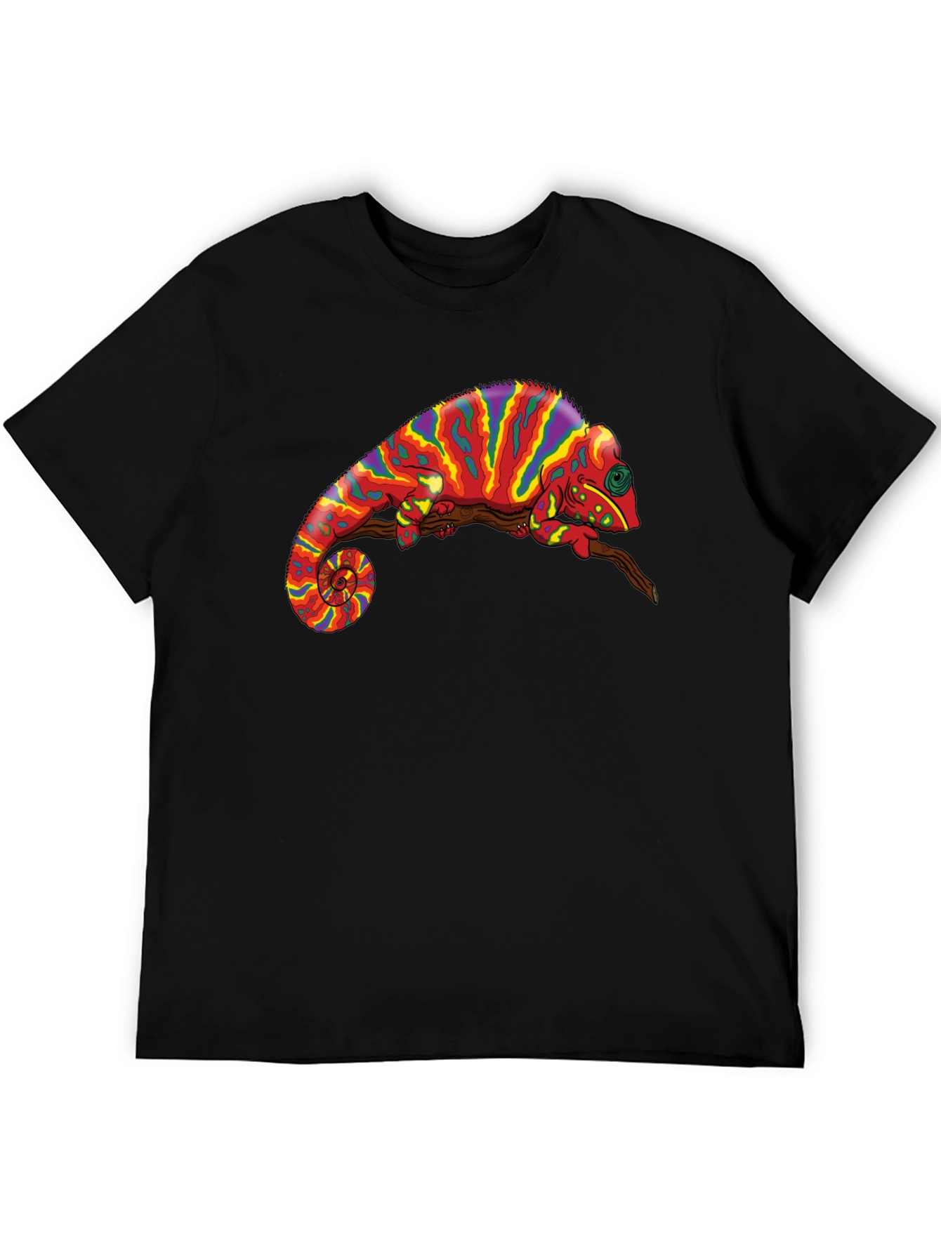 Psychedelic Chameleon Graphic Tee