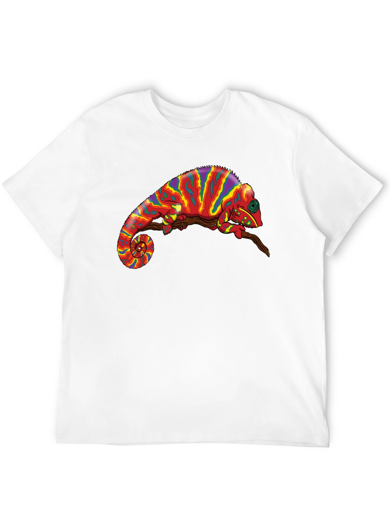 Psychedelic Chameleon Graphic Tee