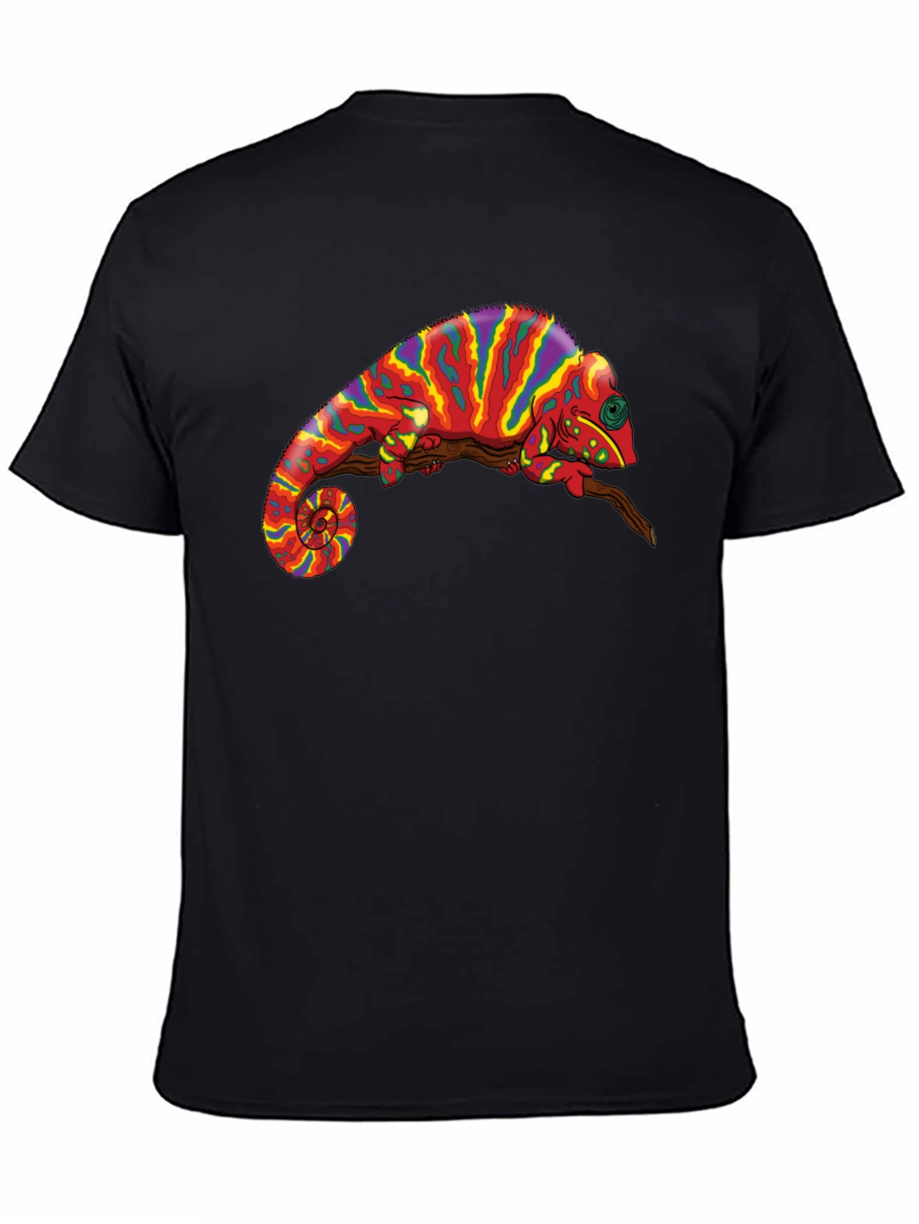 Psychedelic Chameleon Graphic Tee
