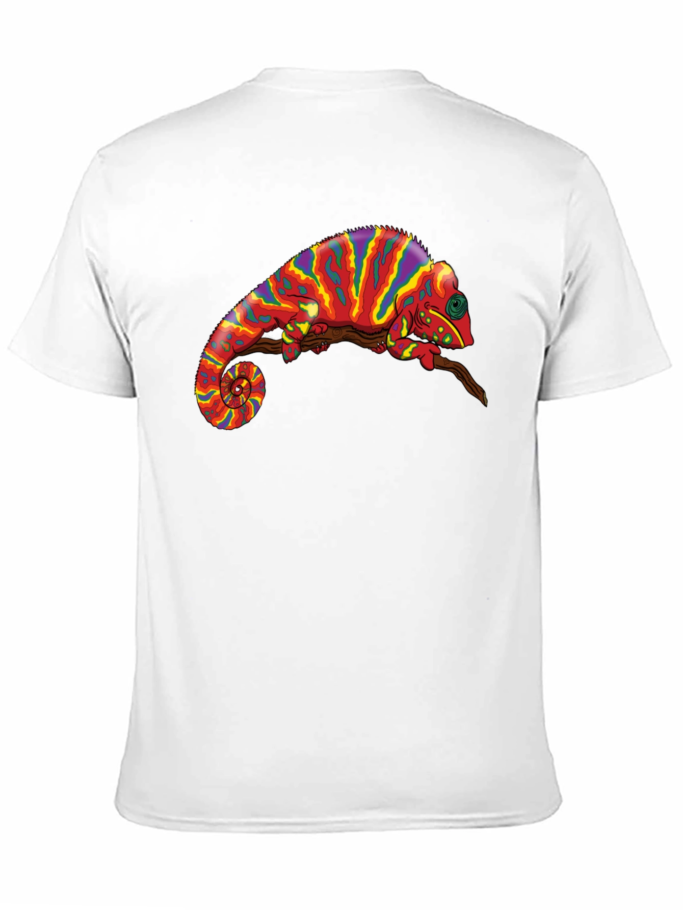 Psychedelic Chameleon Graphic Tee