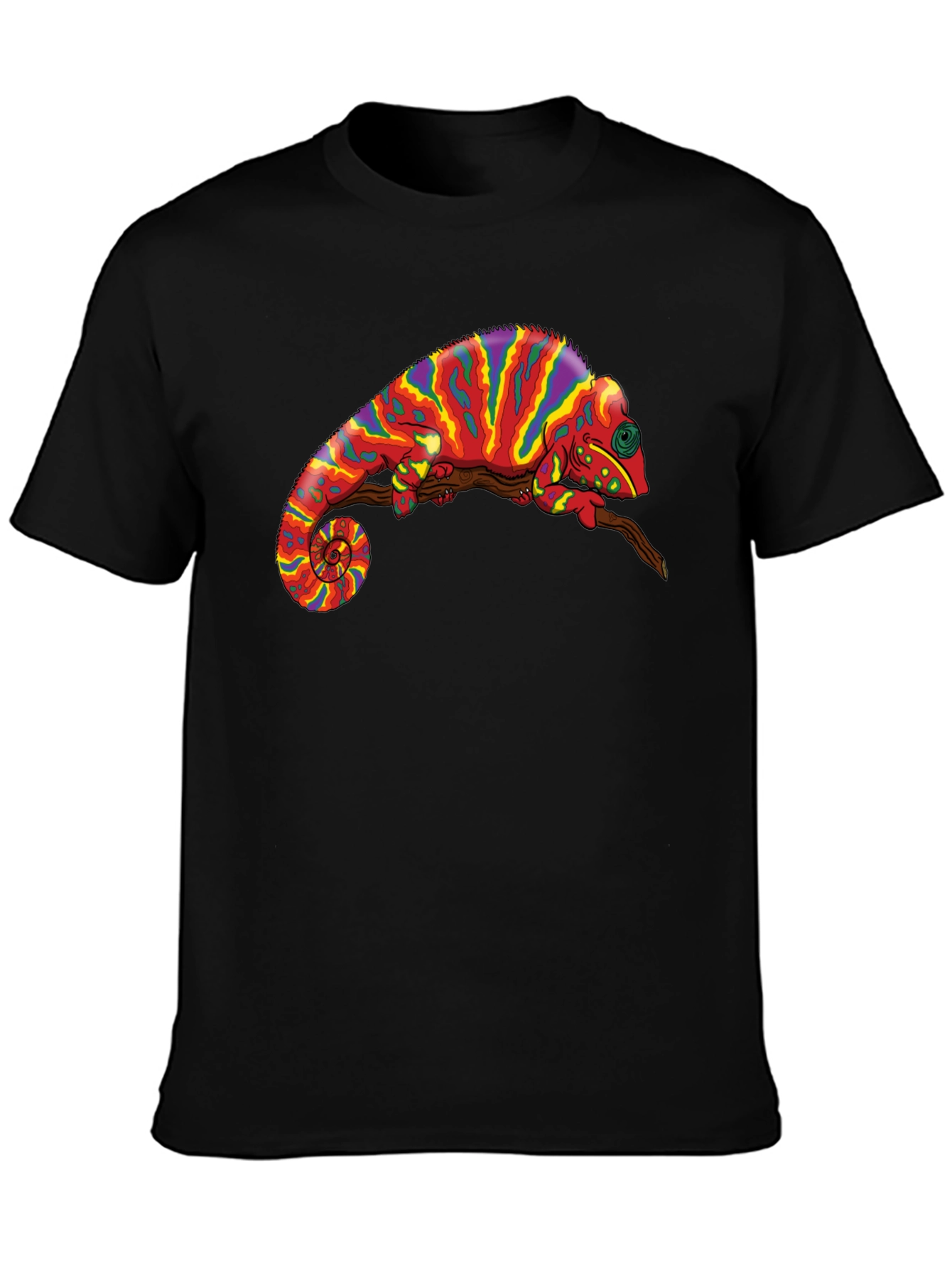 Psychedelic Chameleon Graphic Tee