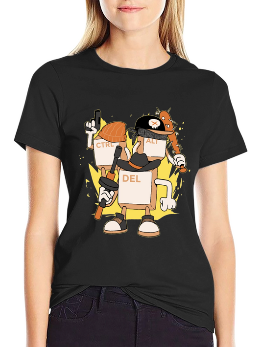 Ctrl Alt Del Funny T-Shirt