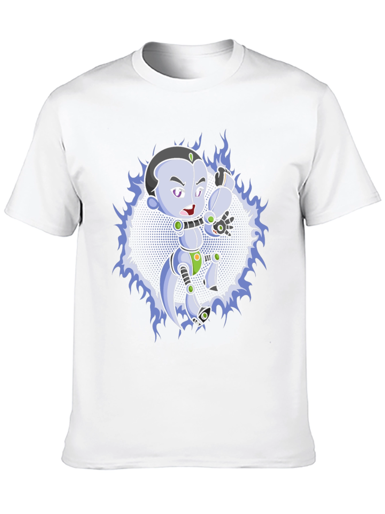 Robot Rage Black T-Shirt