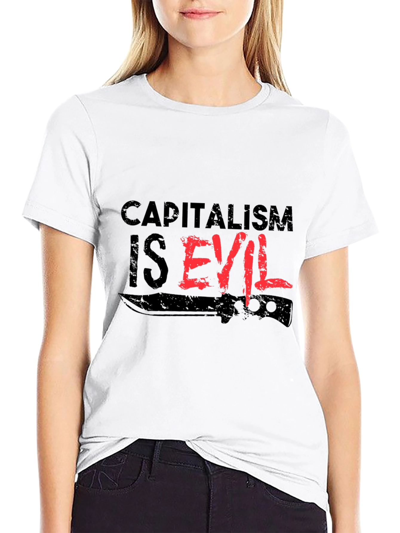 Capitalism Is Evil T-Shirt