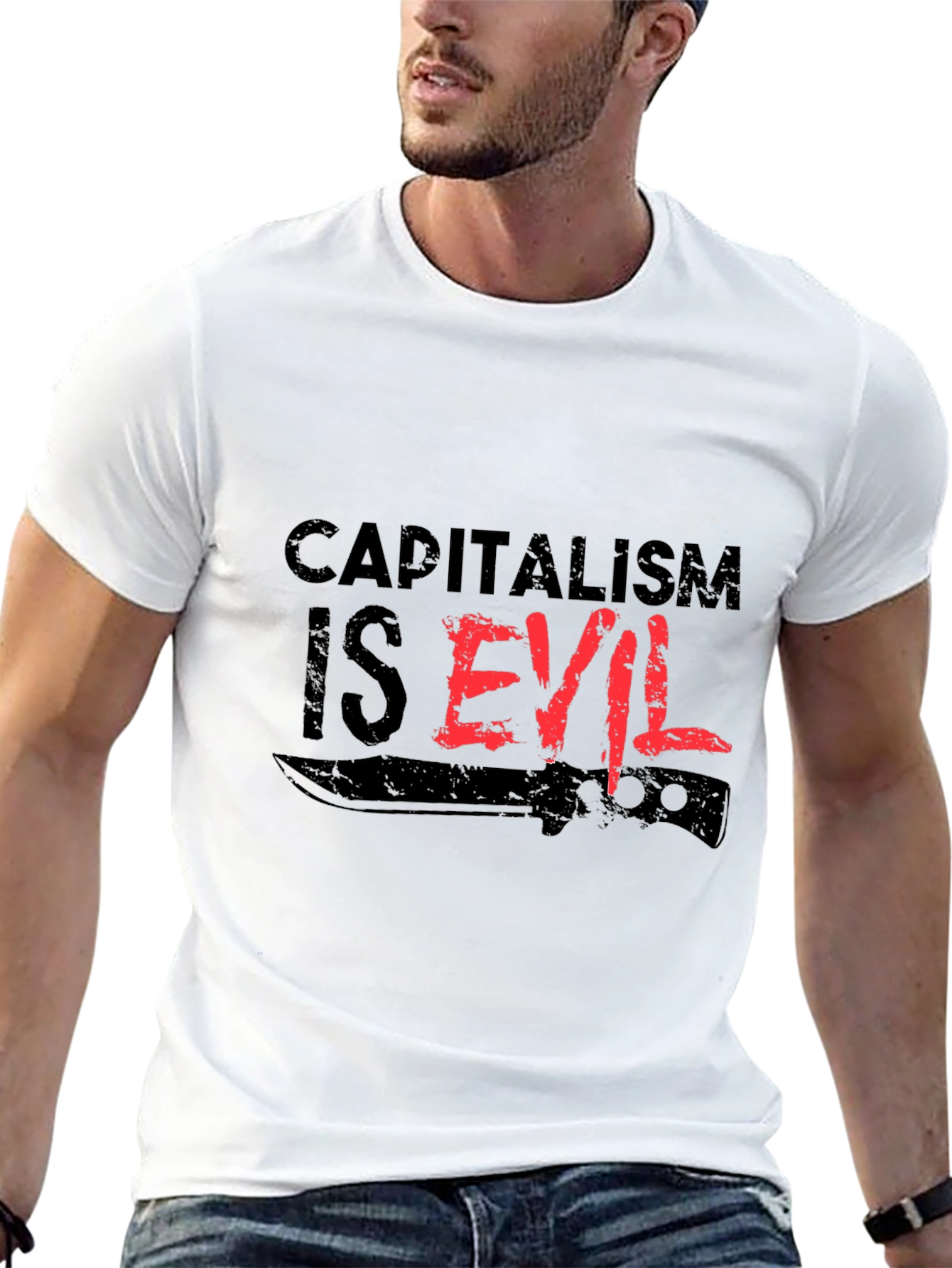 Capitalism Is Evil T-Shirt
