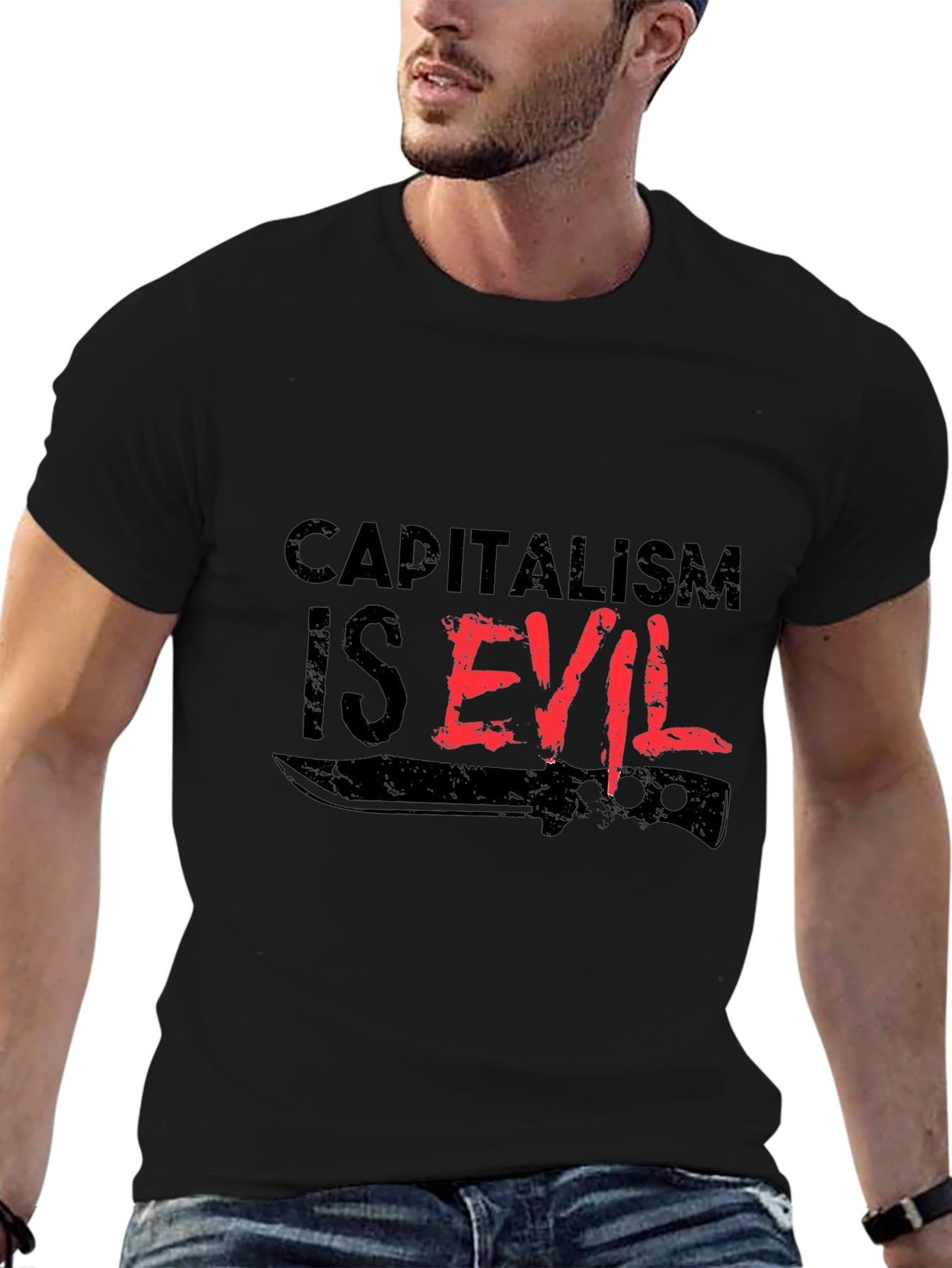 Capitalism Is Evil T-Shirt