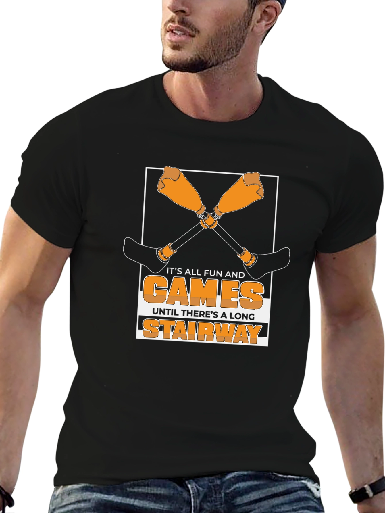Funny Stairway T-Shirt