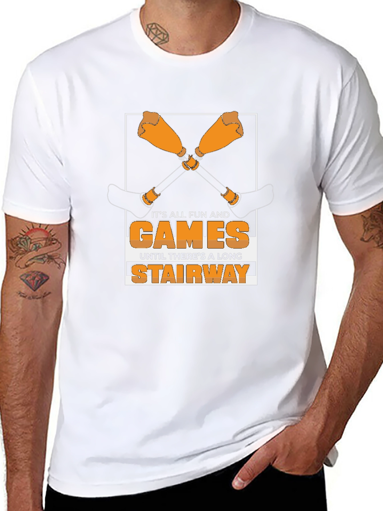 Funny Stairway T-Shirt