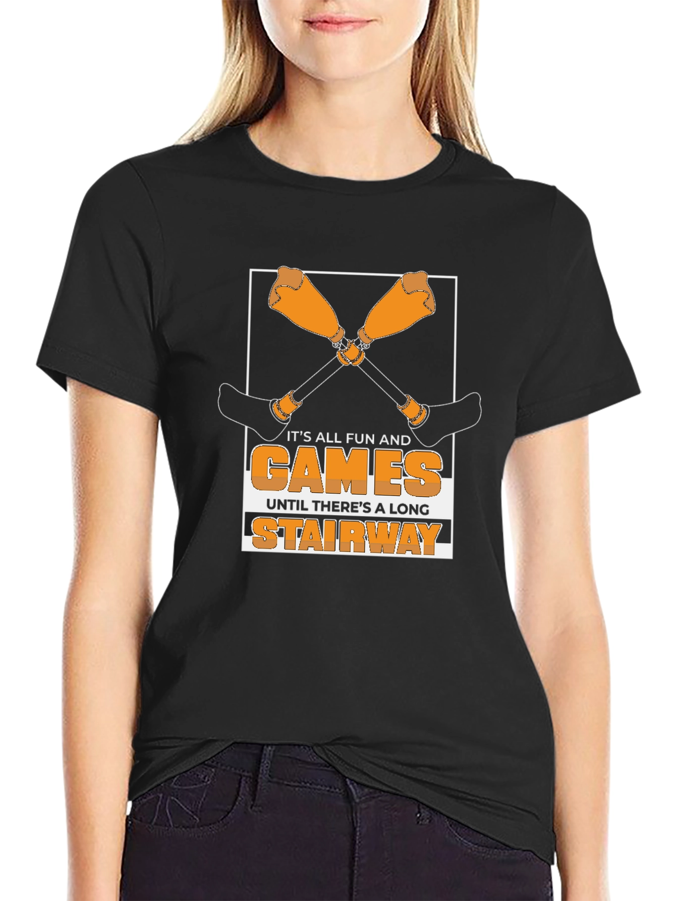 Funny Stairway T-Shirt