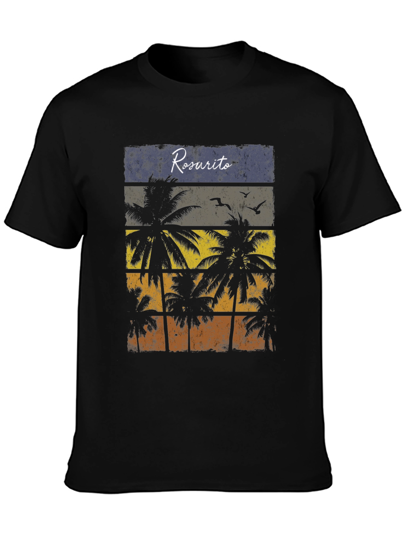 Rosarito Beach Palm Tree T-Shirt