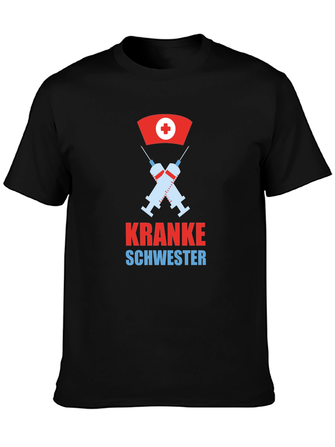 Kranke Schwester Graphic Tee - Novelty Nurse Shirt