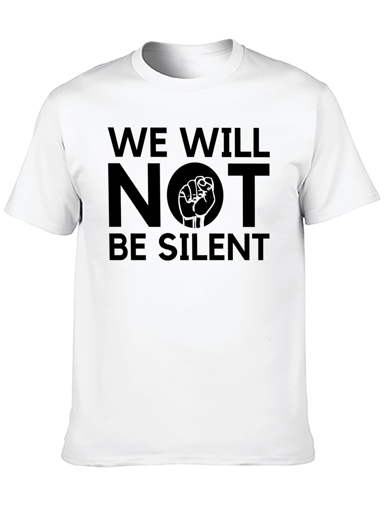 We Will Not Be Silent Graphic Tee