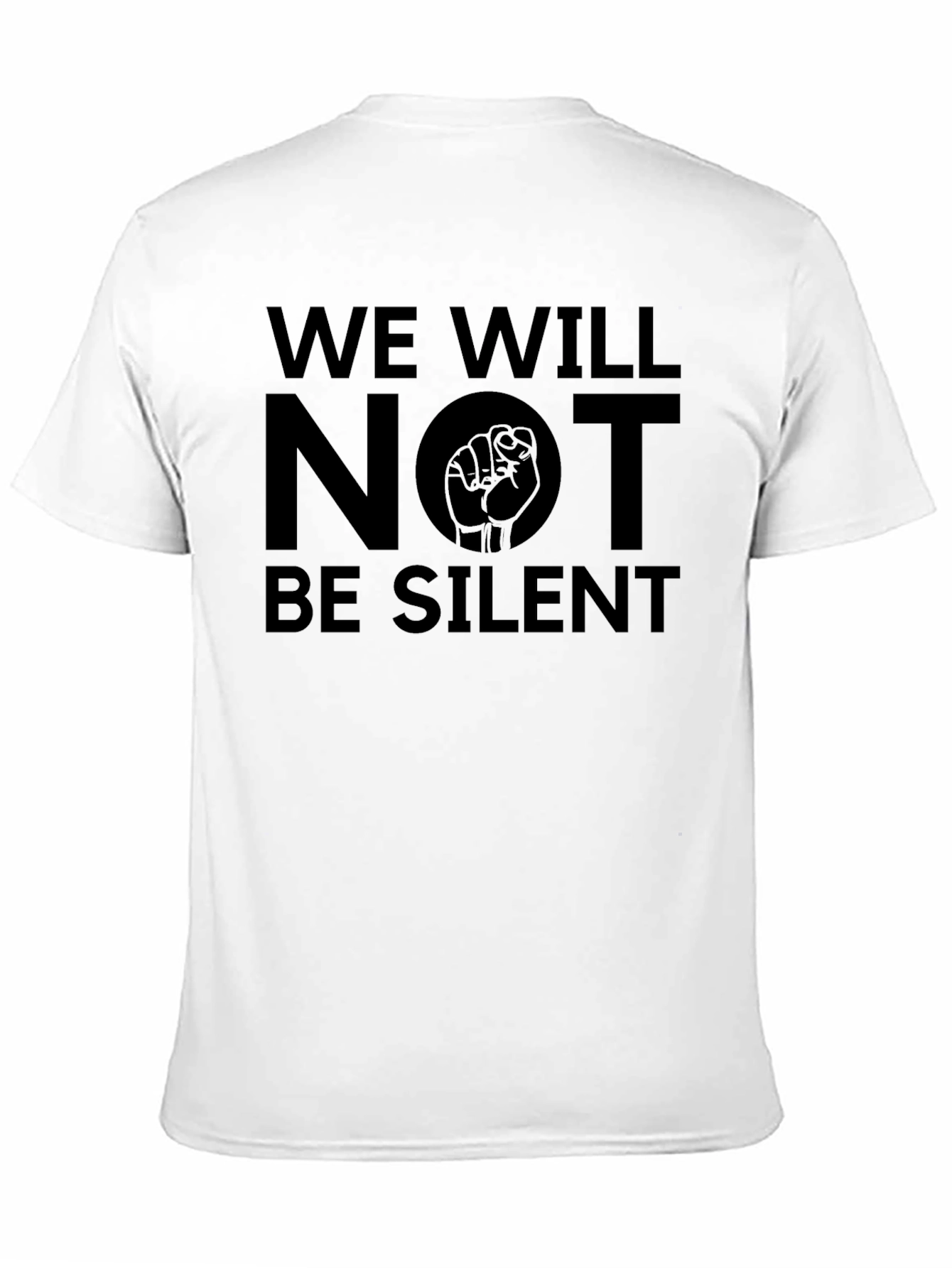 We Will Not Be Silent Graphic Tee