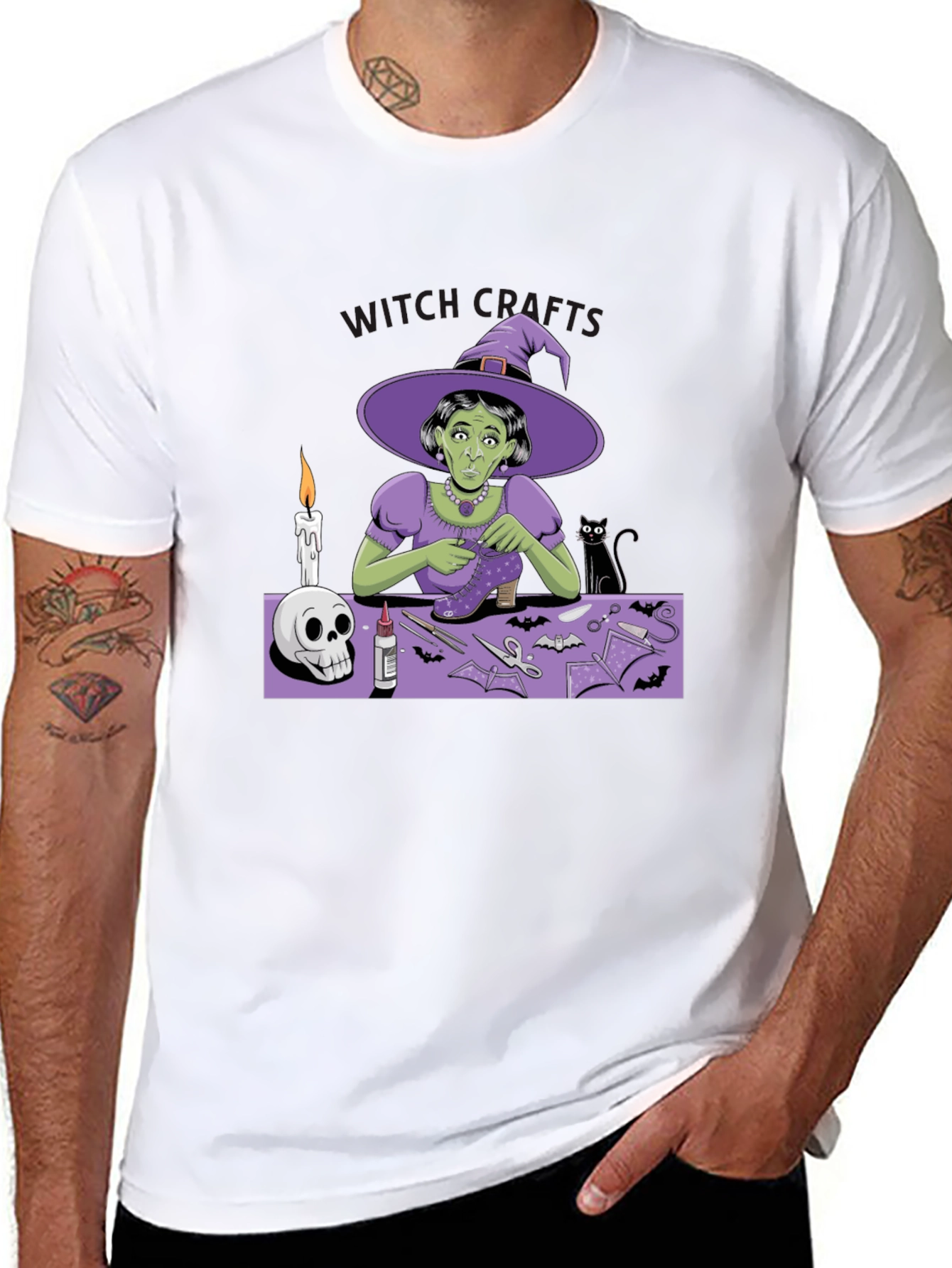 Witch Crafts T-Shirt - Spooky Season Apparel