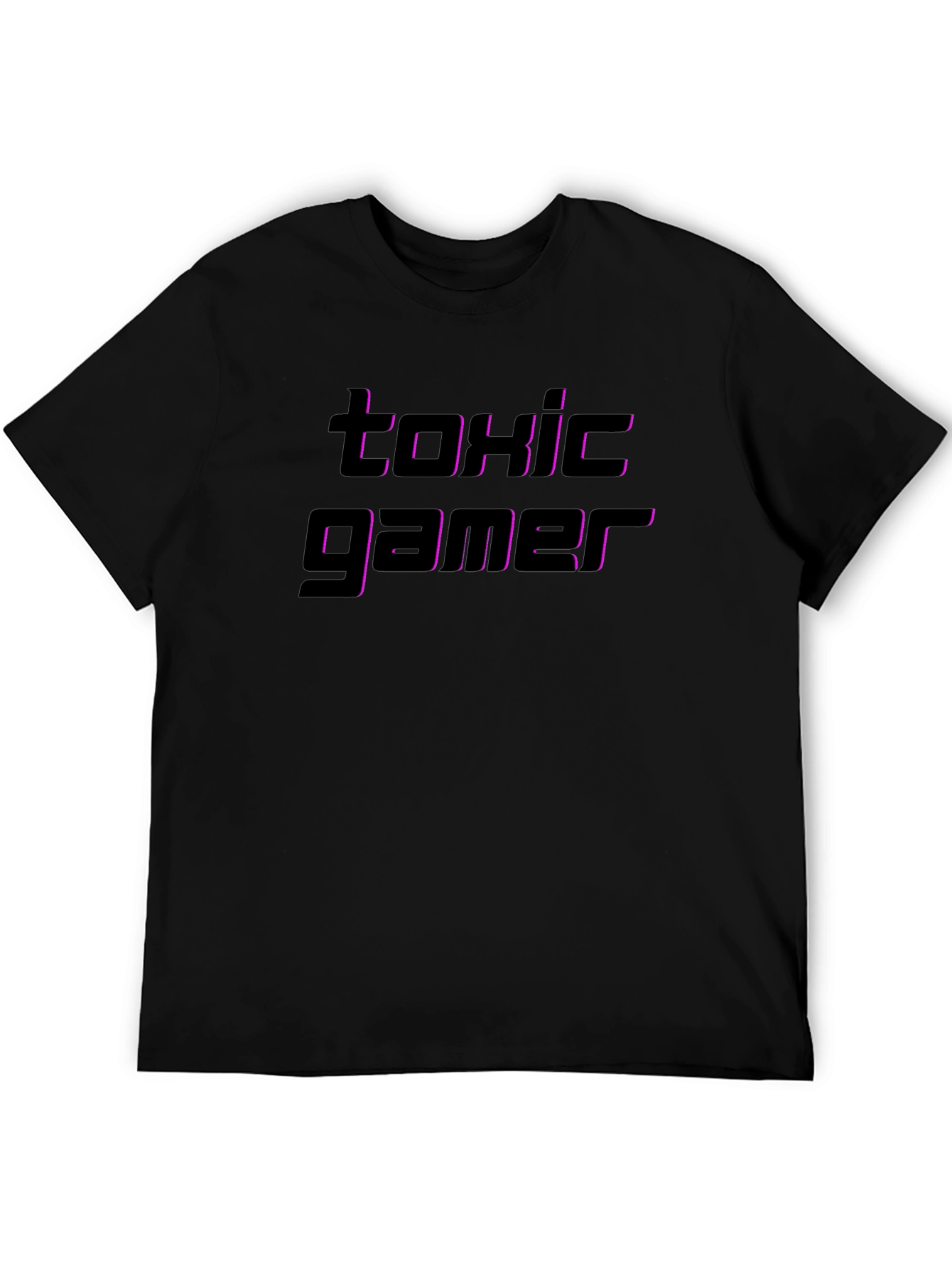 Toxic Gamer T-Shirt - Black Graphic Tee