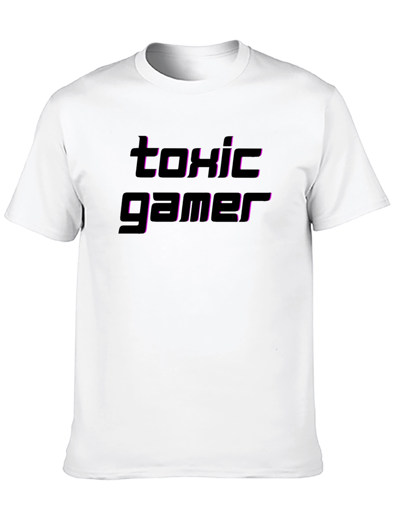 Toxic Gamer T-Shirt - Black Graphic Tee
