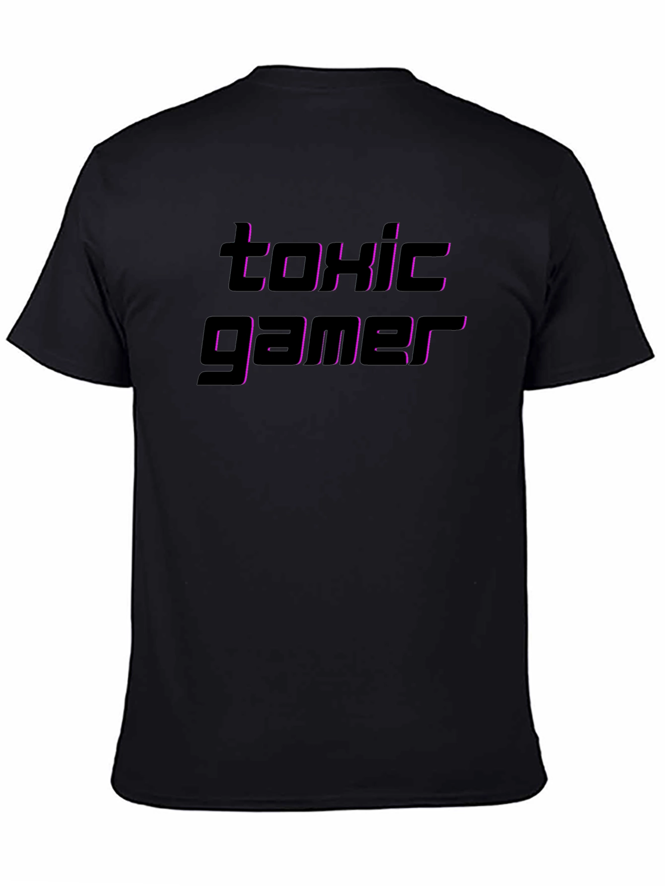 Toxic Gamer T-Shirt - Black Graphic Tee