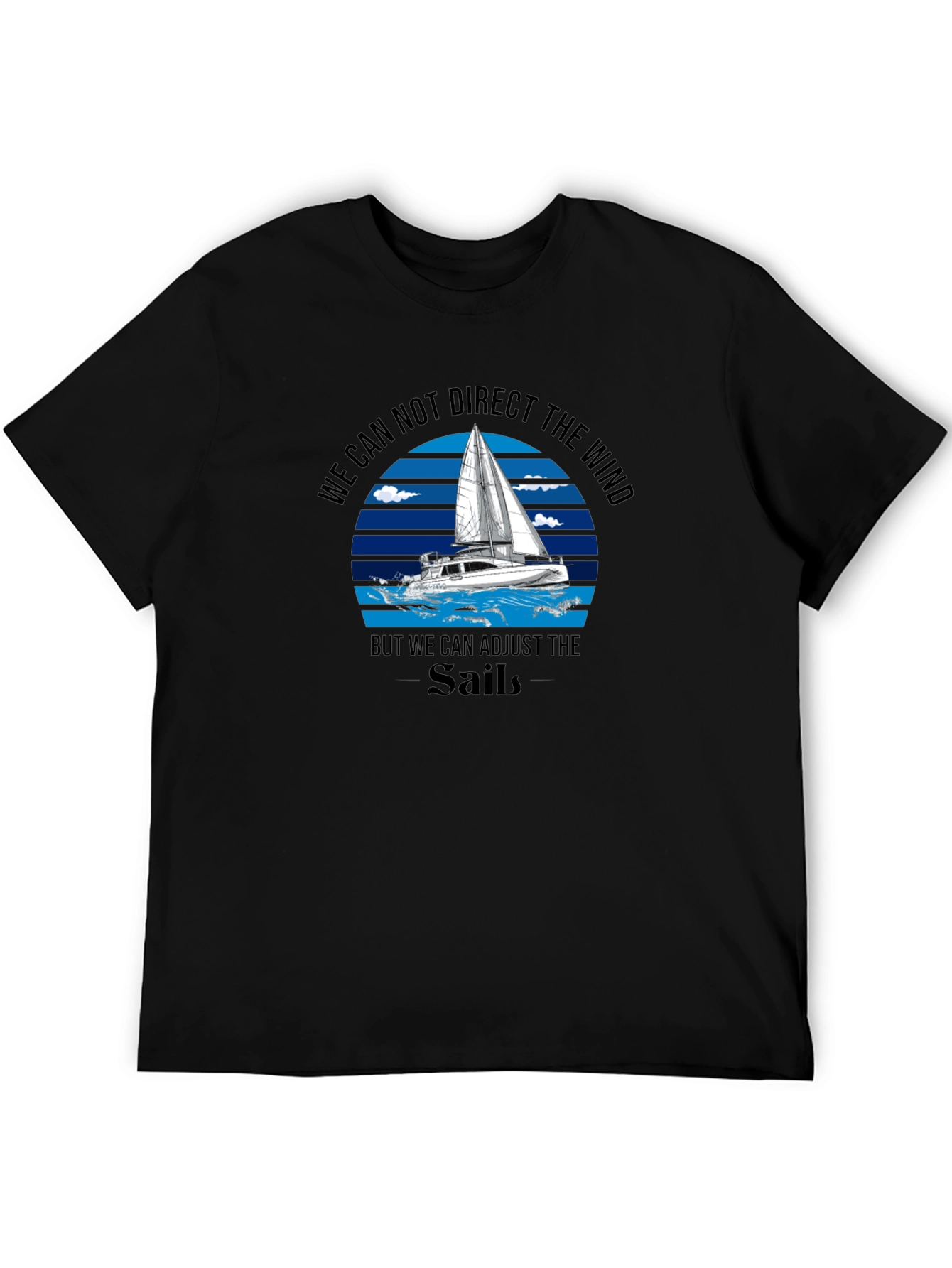 Sailboat Graphic T-Shirt: Adjust the Sails