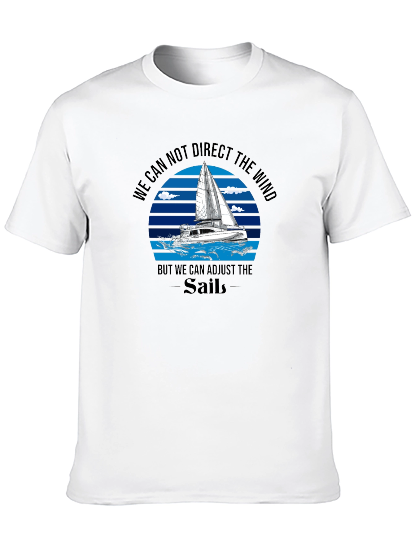 Sailboat Graphic T-Shirt: Adjust the Sails