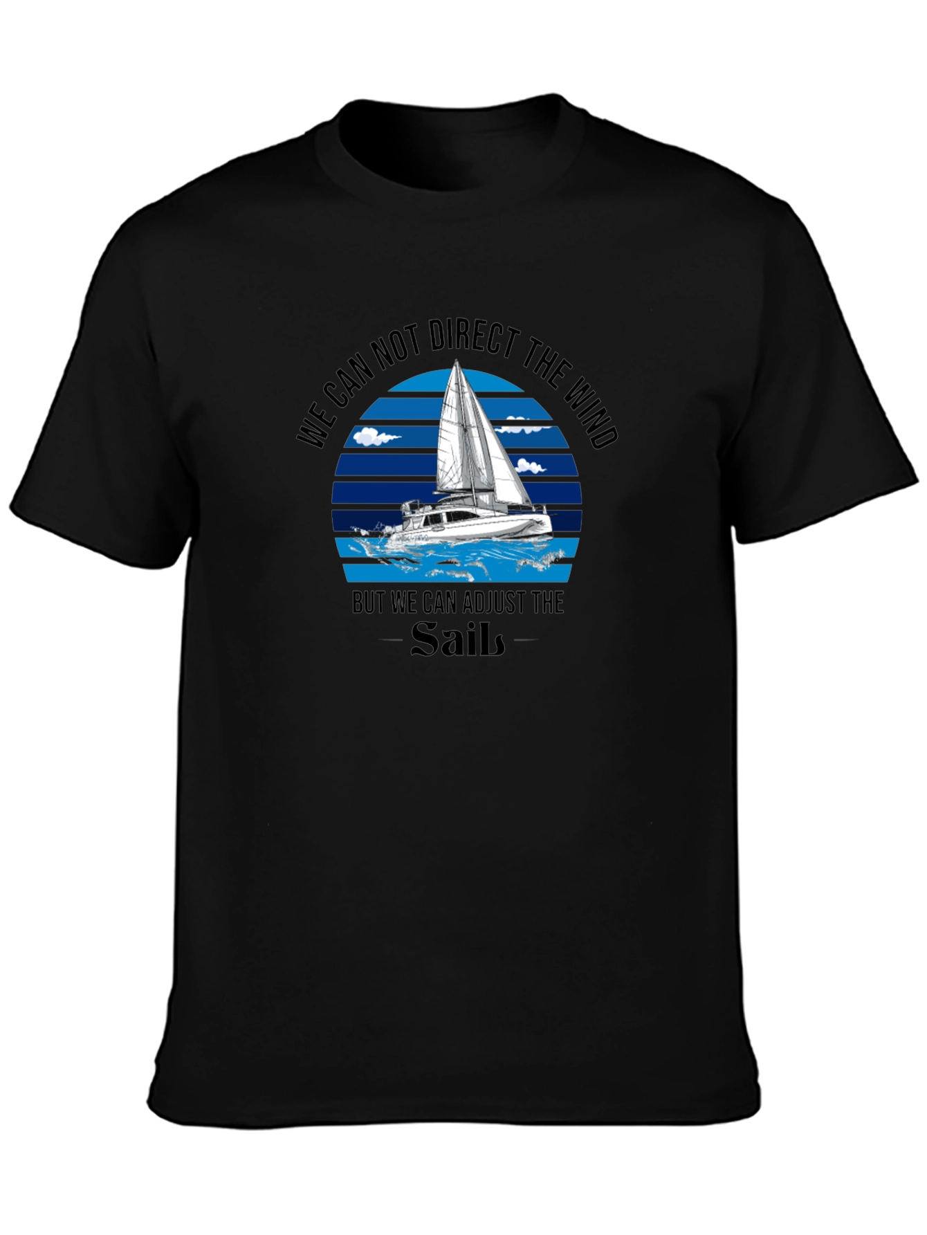 Sailboat Graphic T-Shirt: Adjust the Sails