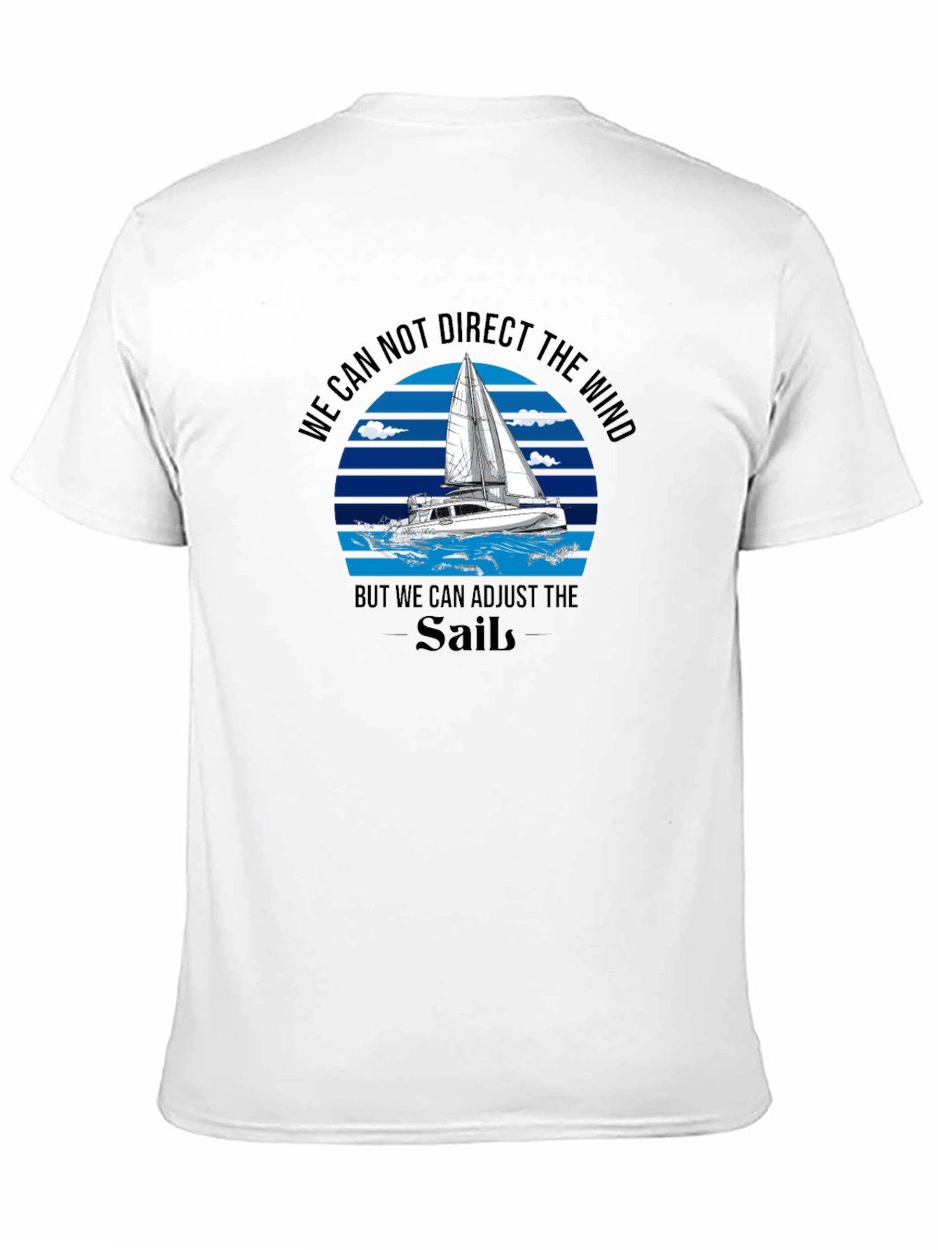 Sailboat Graphic T-Shirt: Adjust the Sails