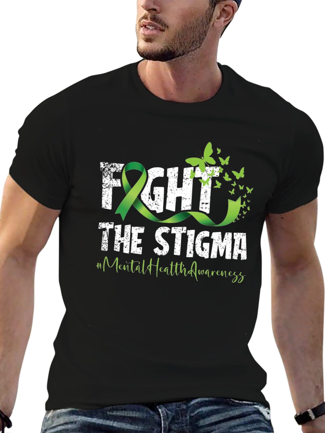 Fight the Stigma Mental Health Awareness Tee