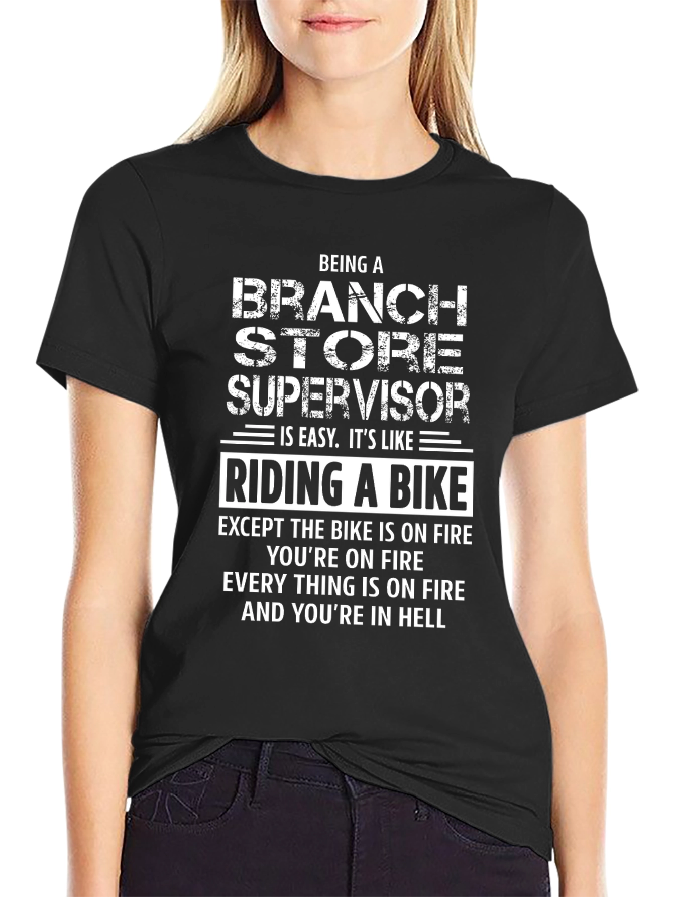 Branch Store Supervisor Humor T-Shirt