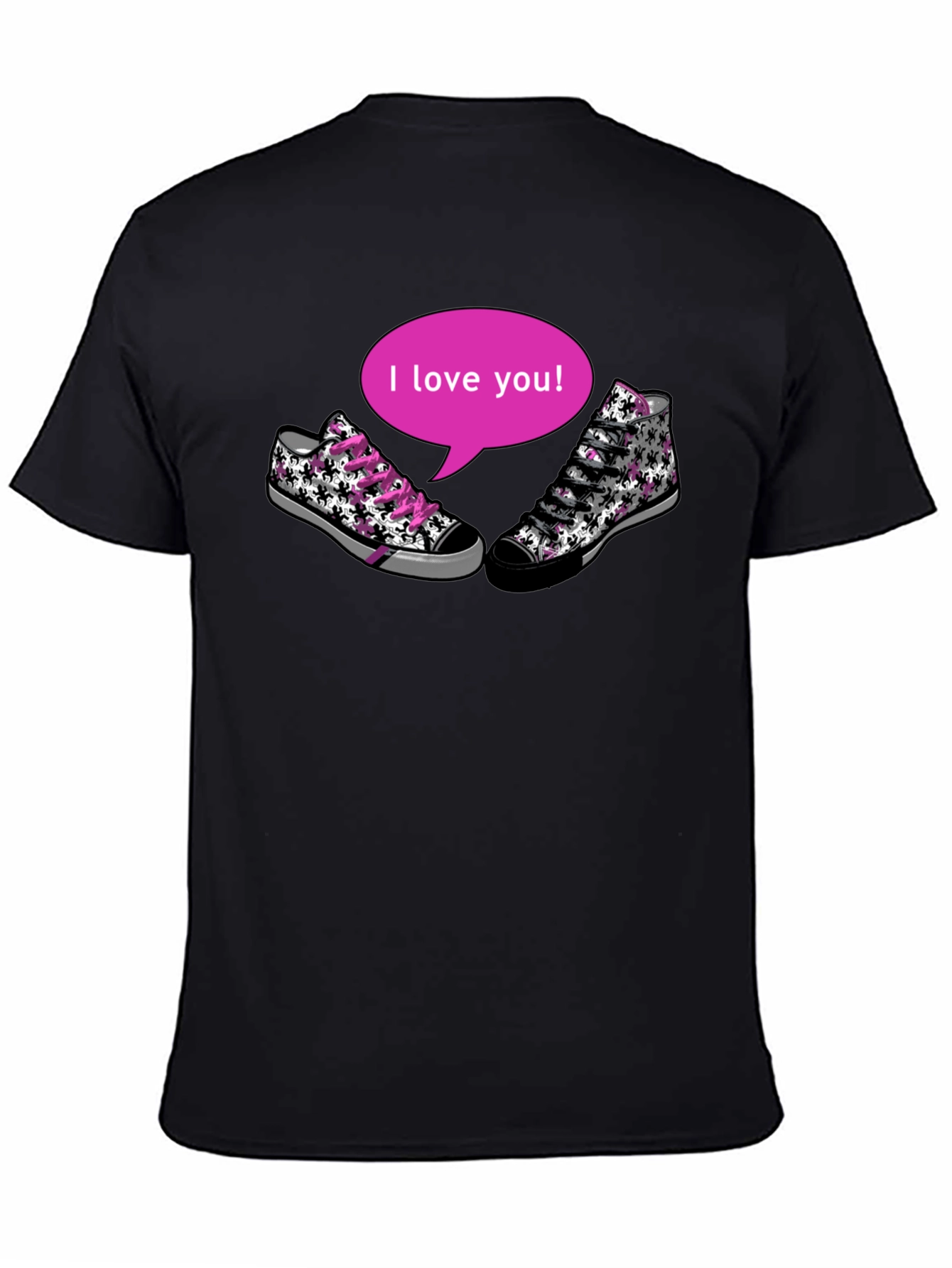 I Love You Sneaker T-Shirt