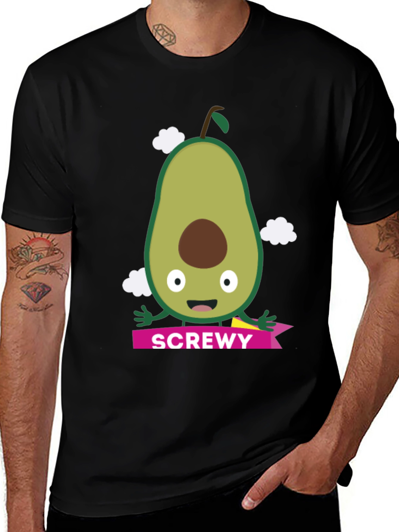 Screw Avocado T-Shirt - Funny Graphic Tee