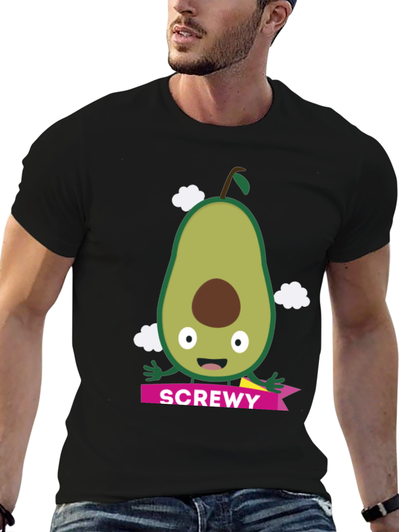 Screw Avocado T-Shirt - Funny Graphic Tee