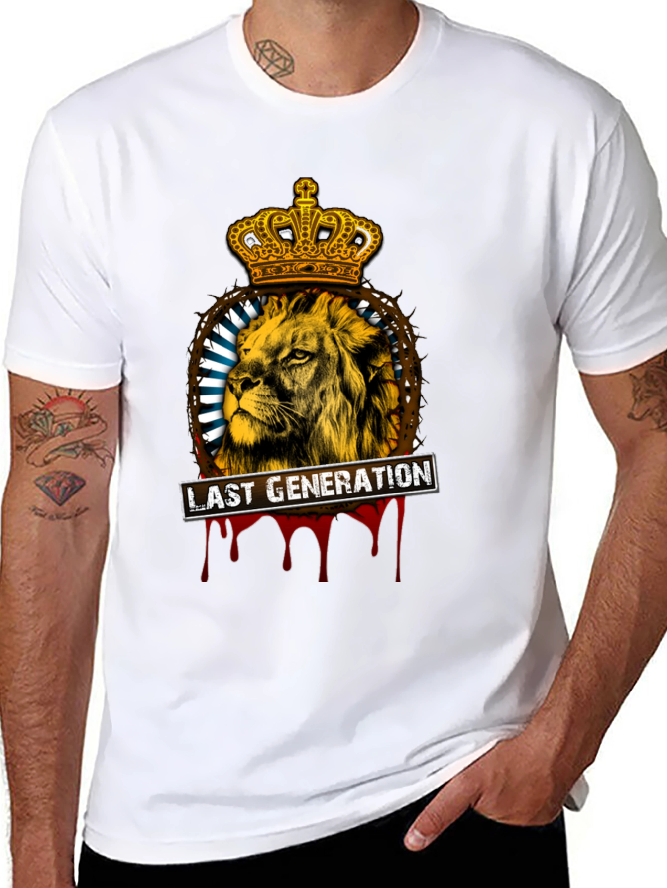 Lion Crown T-Shirt - Last Generation Graphic Tee