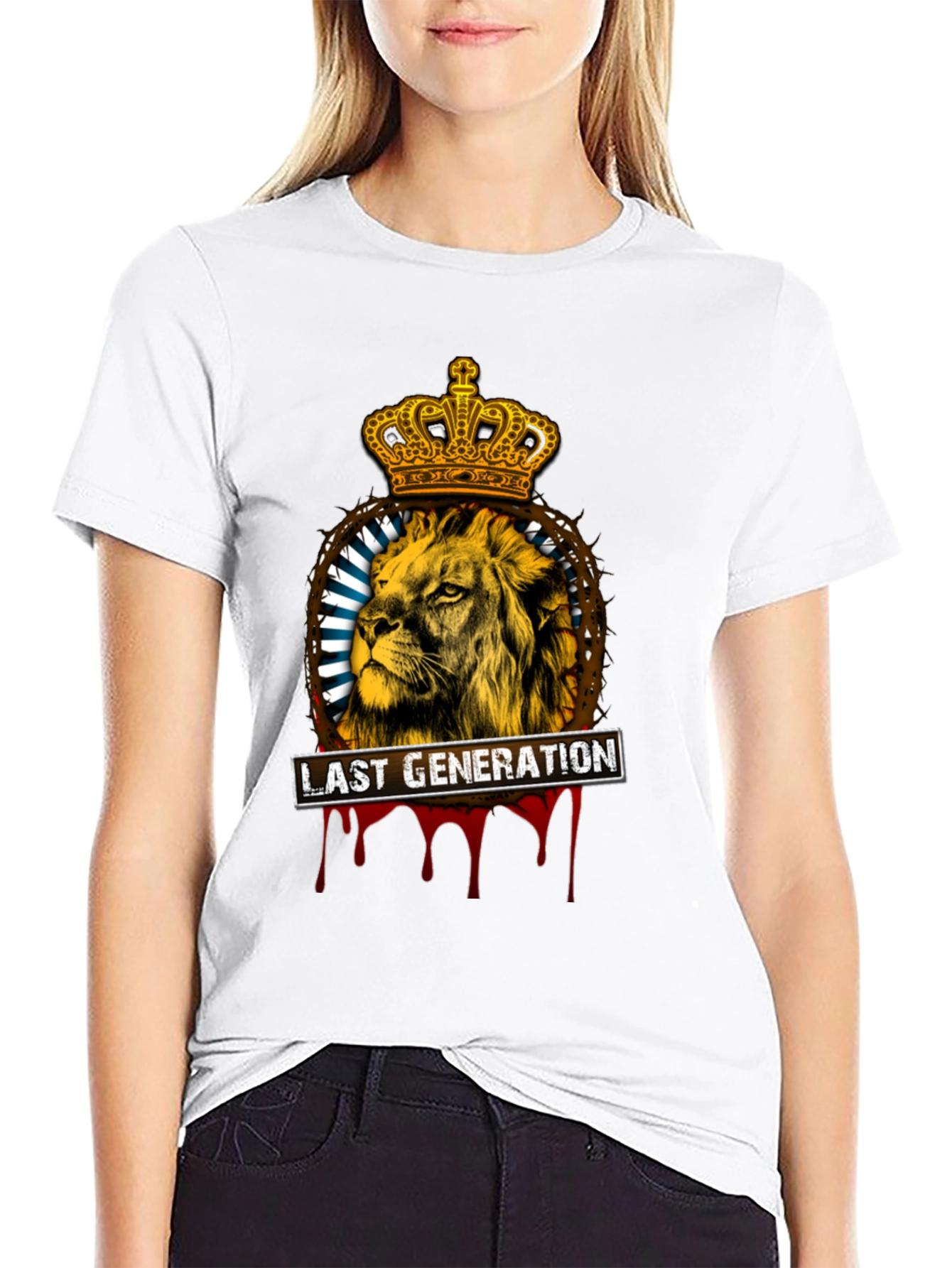 Lion Crown T-Shirt - Last Generation Graphic Tee