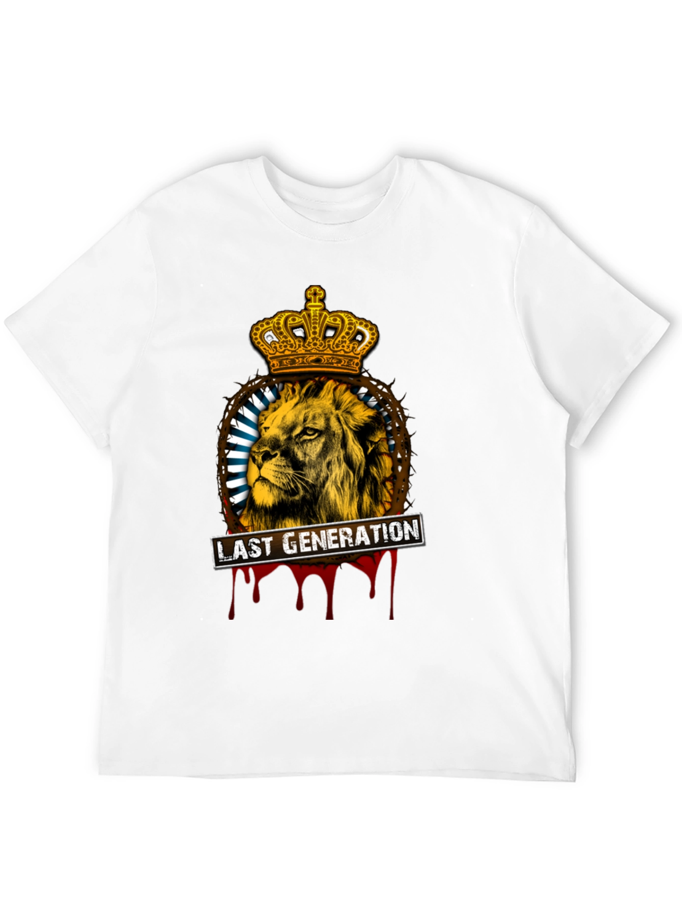 Lion Crown T-Shirt - Last Generation Graphic Tee