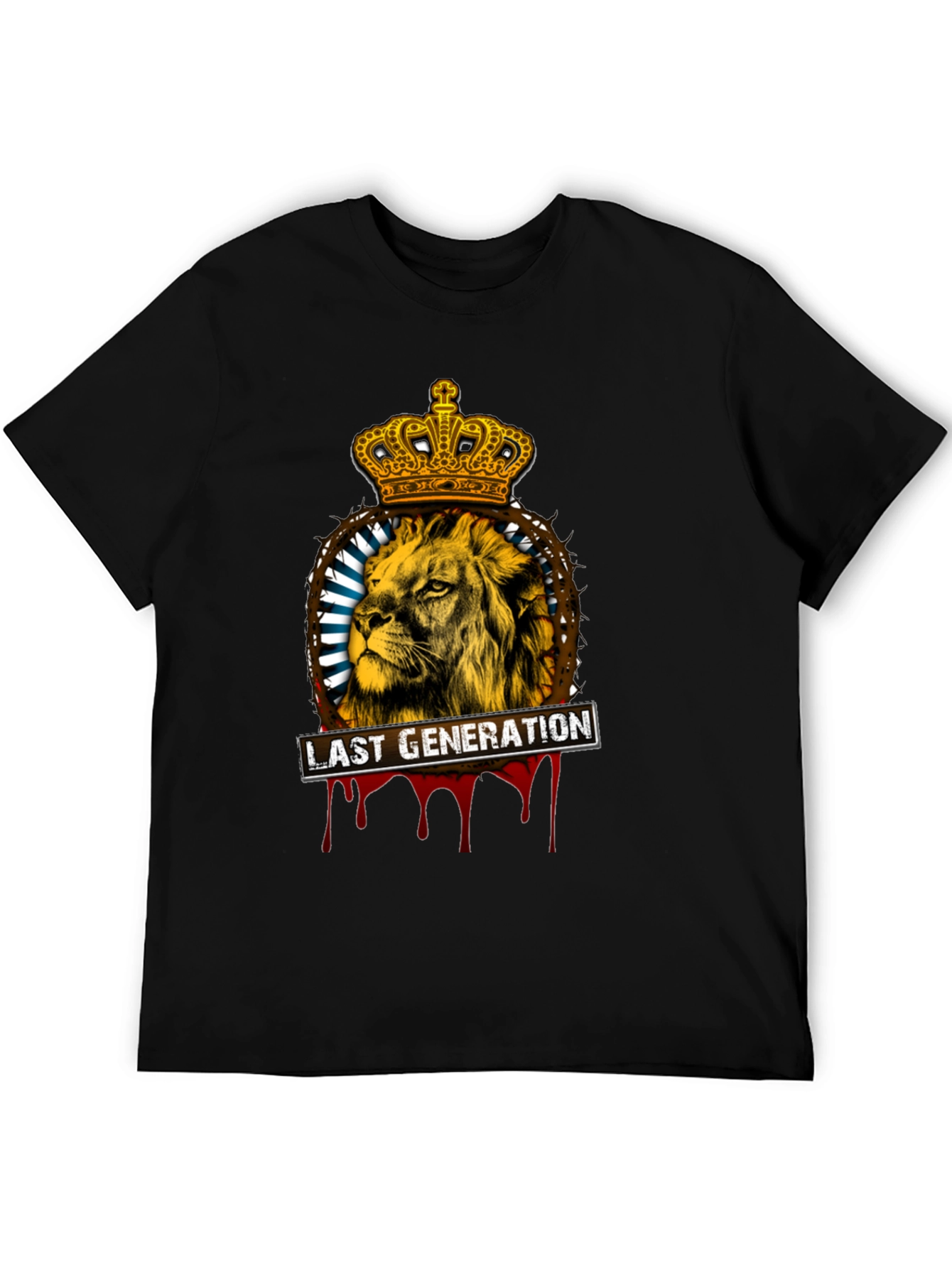 Lion Crown T-Shirt - Last Generation Graphic Tee