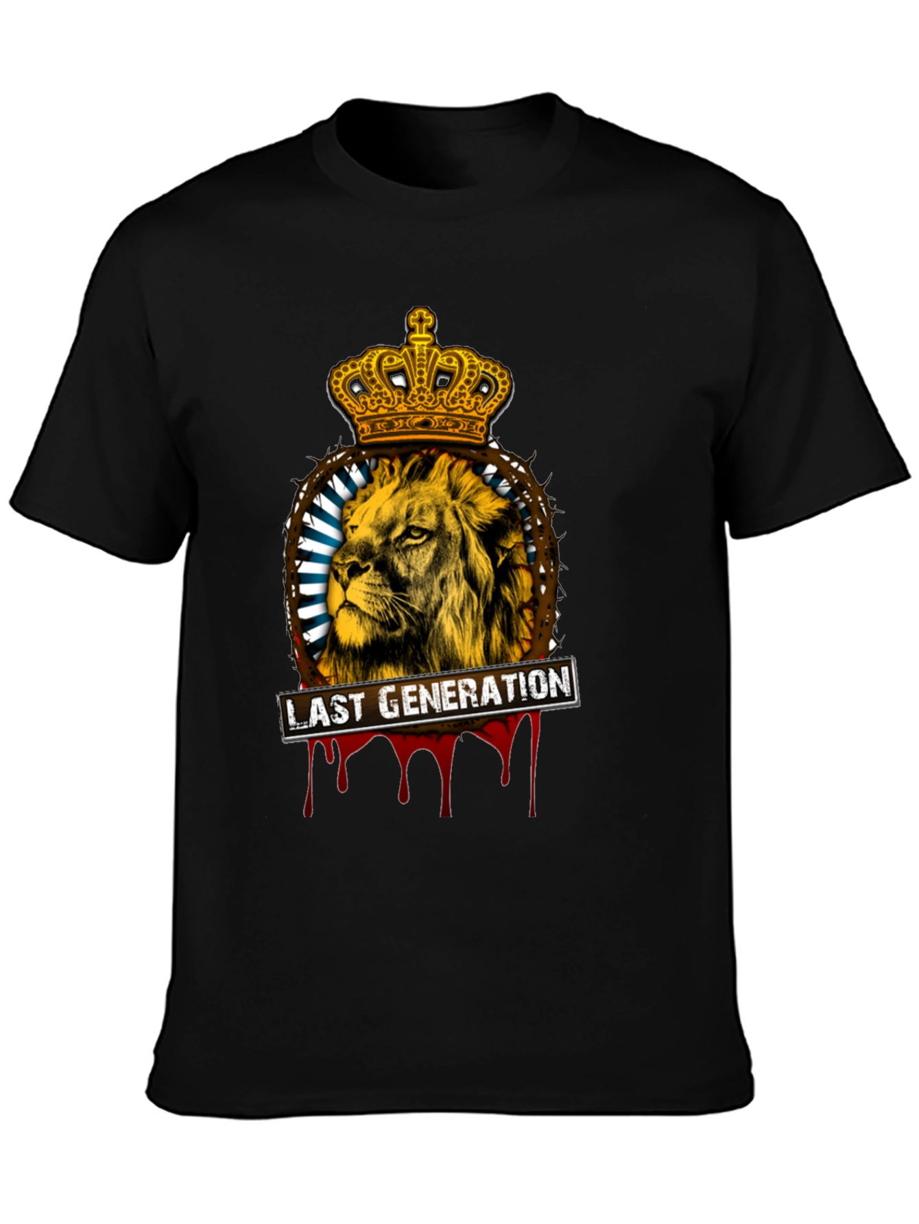 Lion Crown T-Shirt - Last Generation Graphic Tee